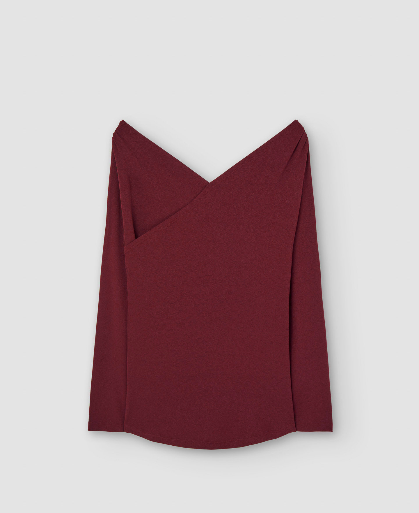 Elasticated crossover neckline blouse image number 5