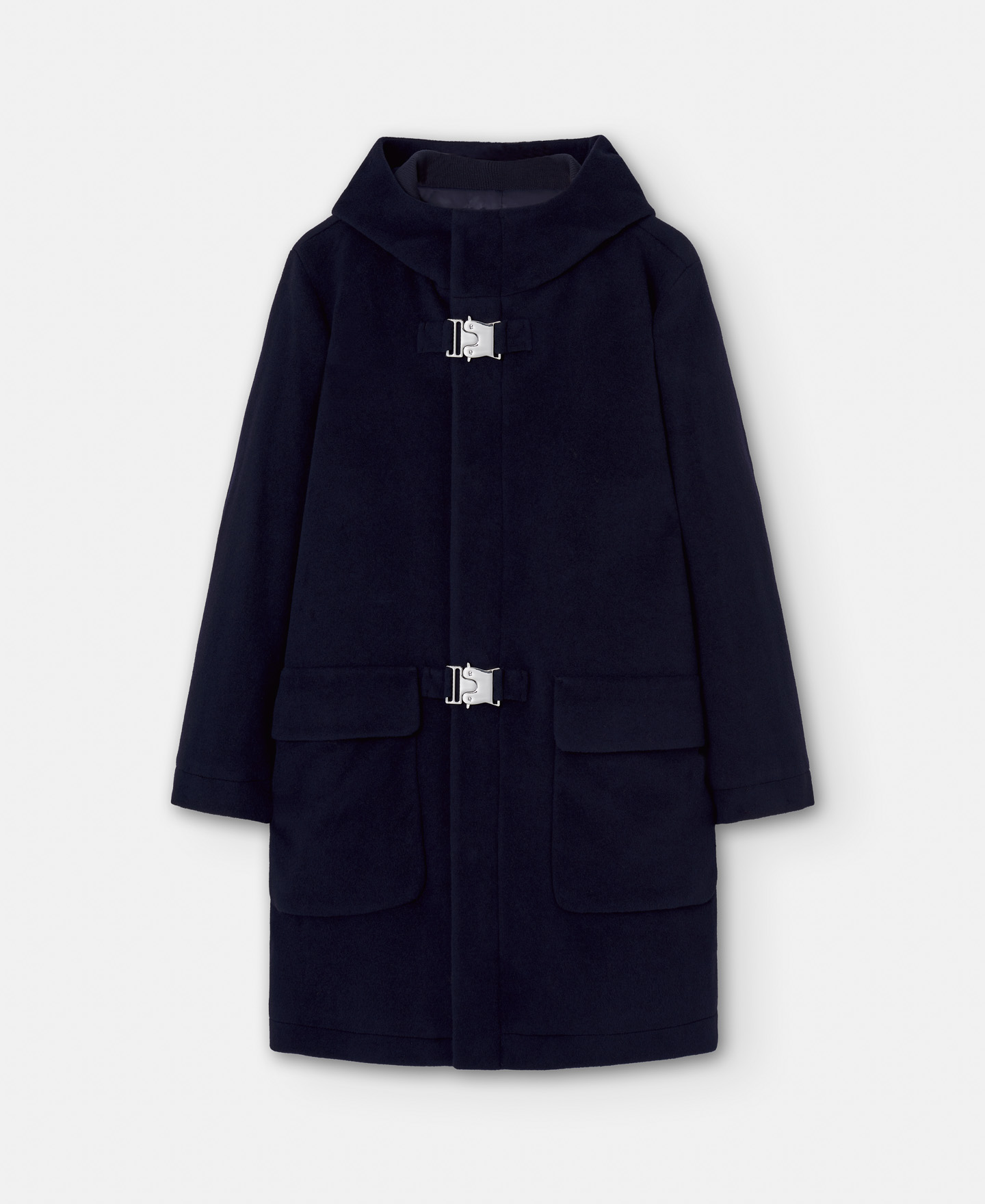 Double-collared hooded trench image number 0