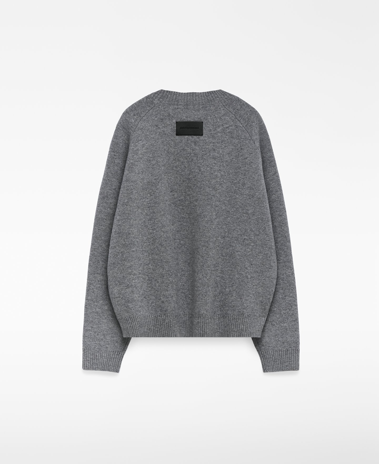 Wool sweater with metal piece woman image number 1