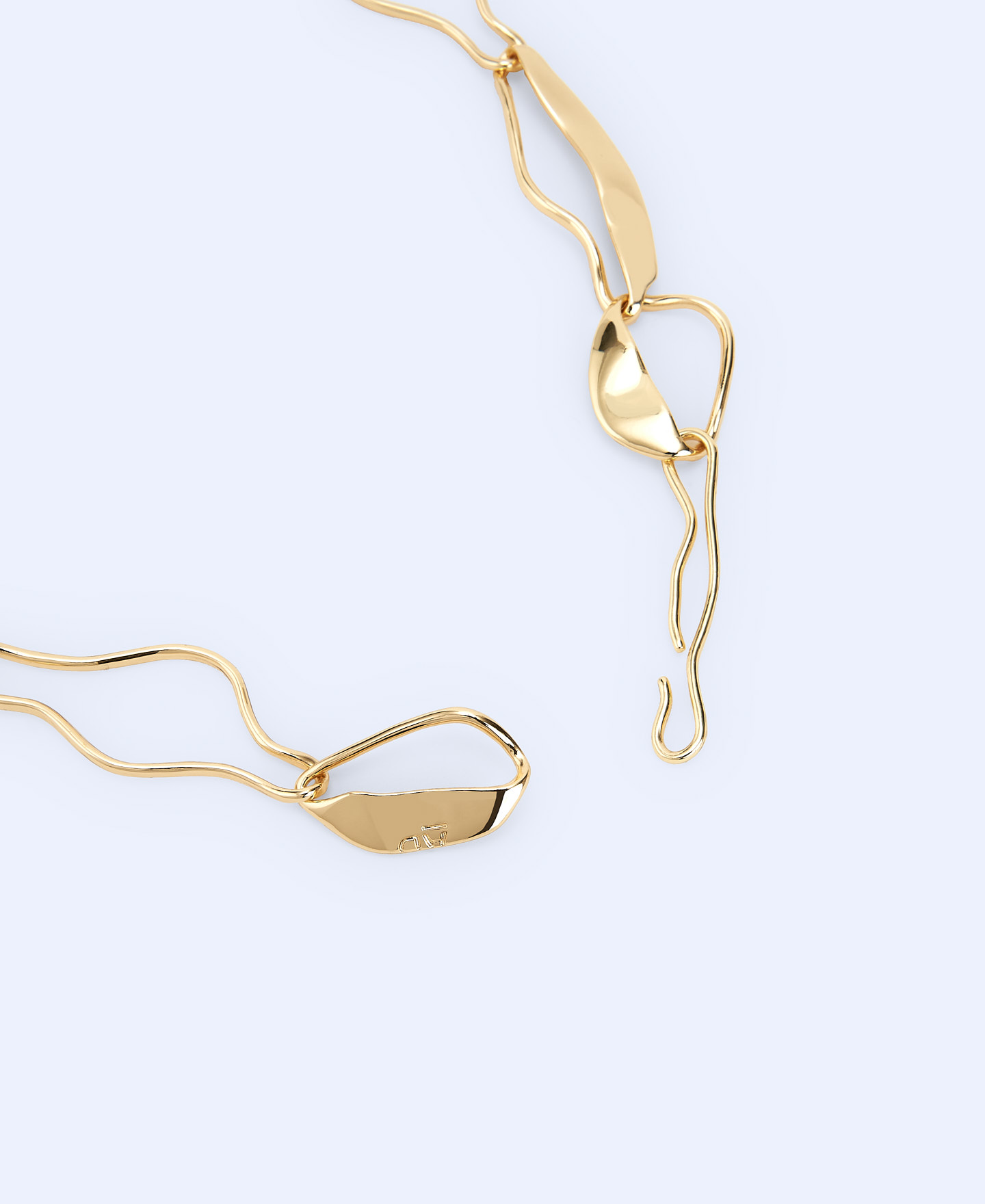 Zinc links necklace image number 2