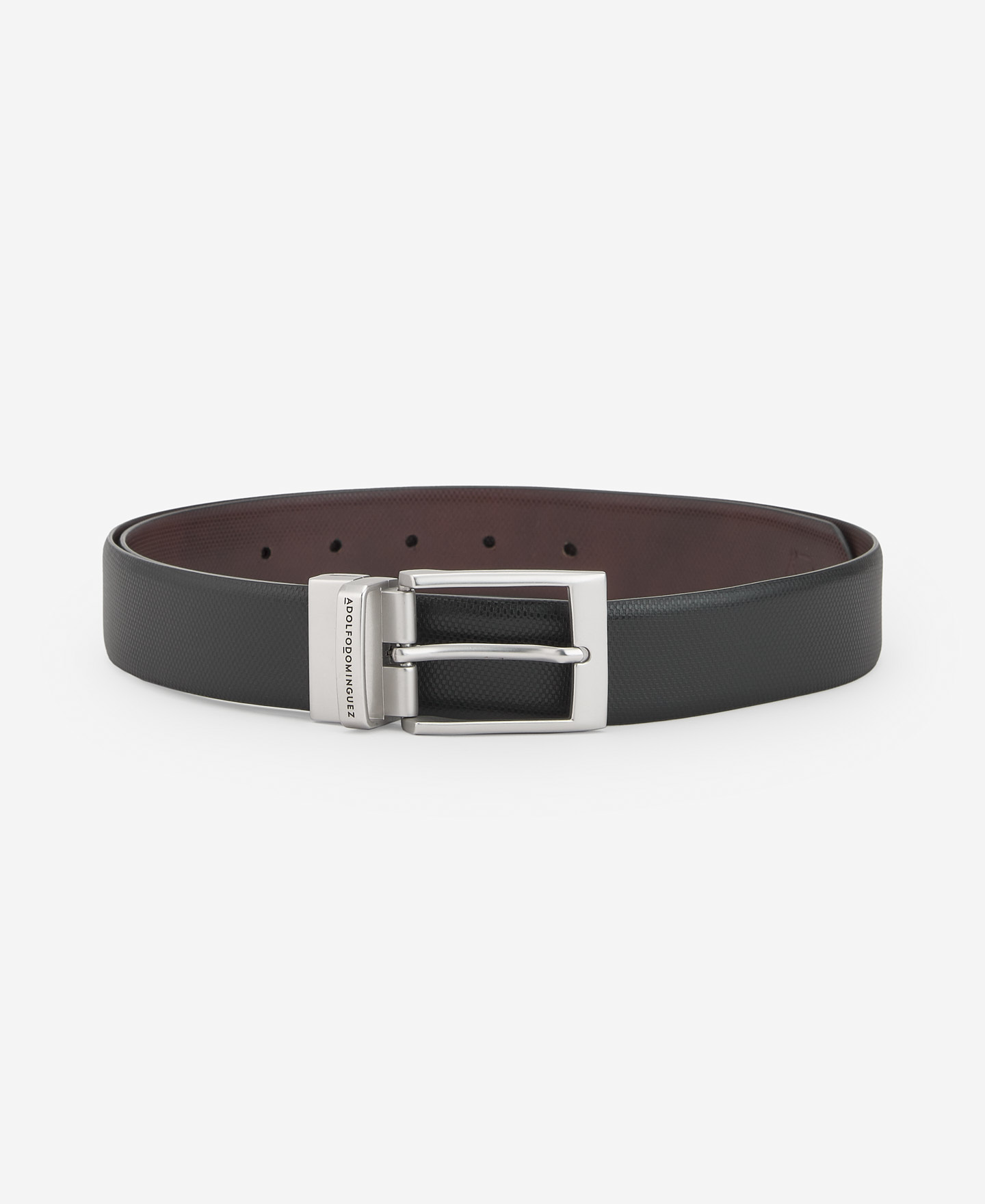 Responsible leather reversible belt image number 0