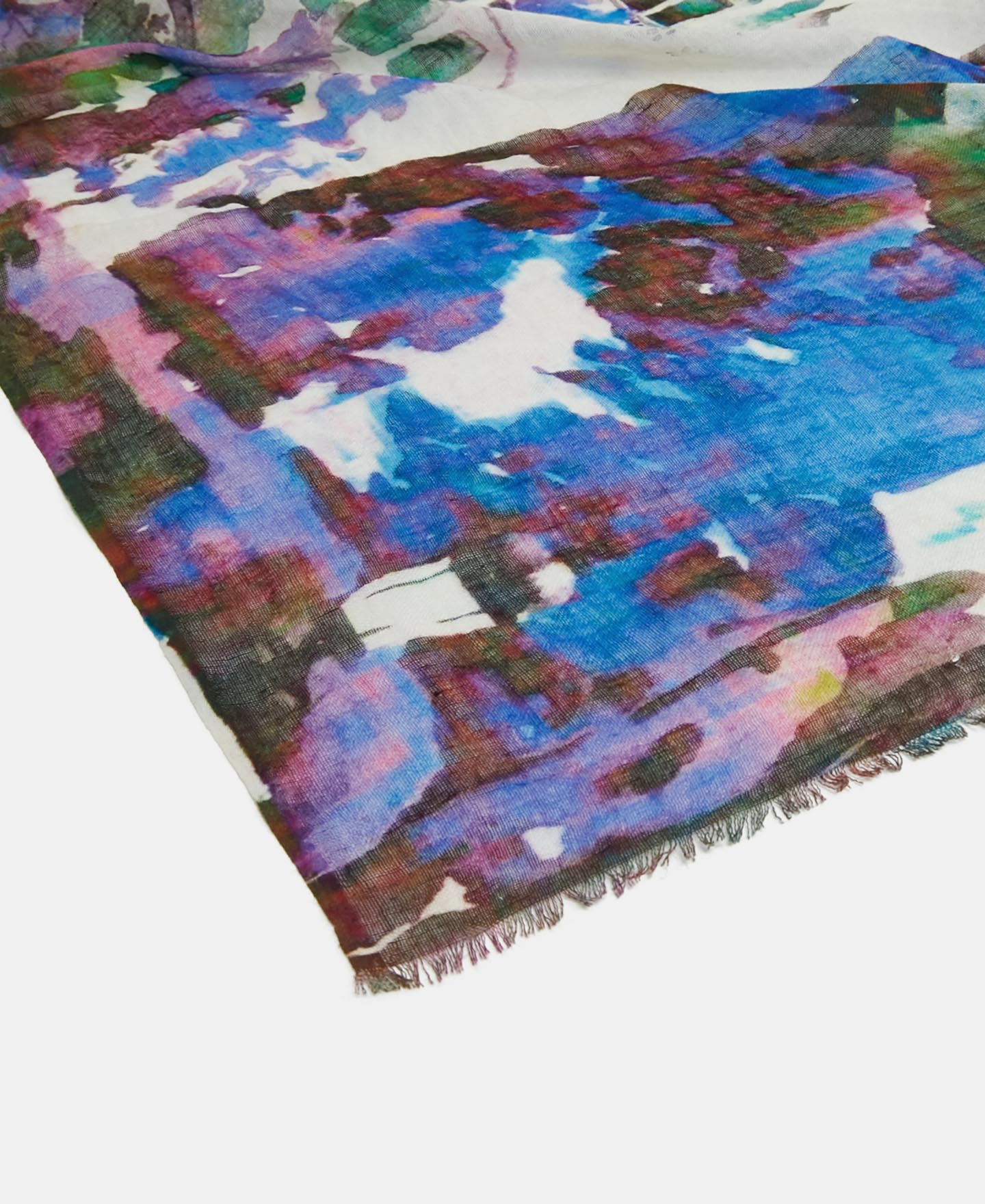 Floral print shawl image number 1