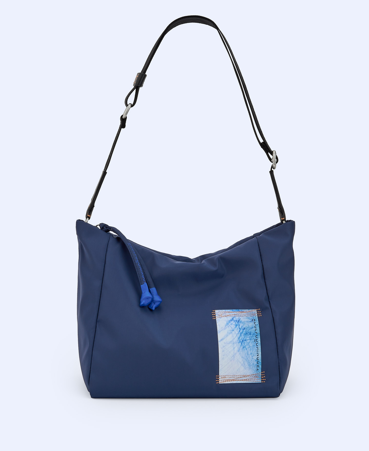 Padded fabric medium shoulder bag image number 0