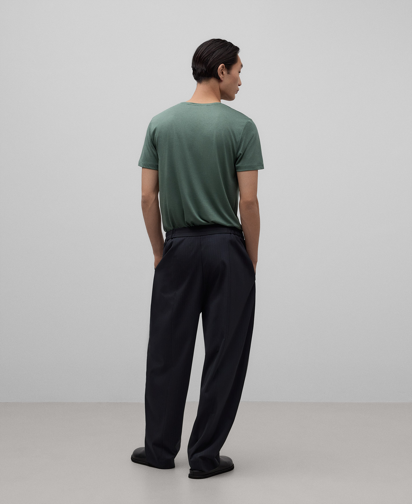 Camiseta lyocell y algod&oacute;n hombre image number 2