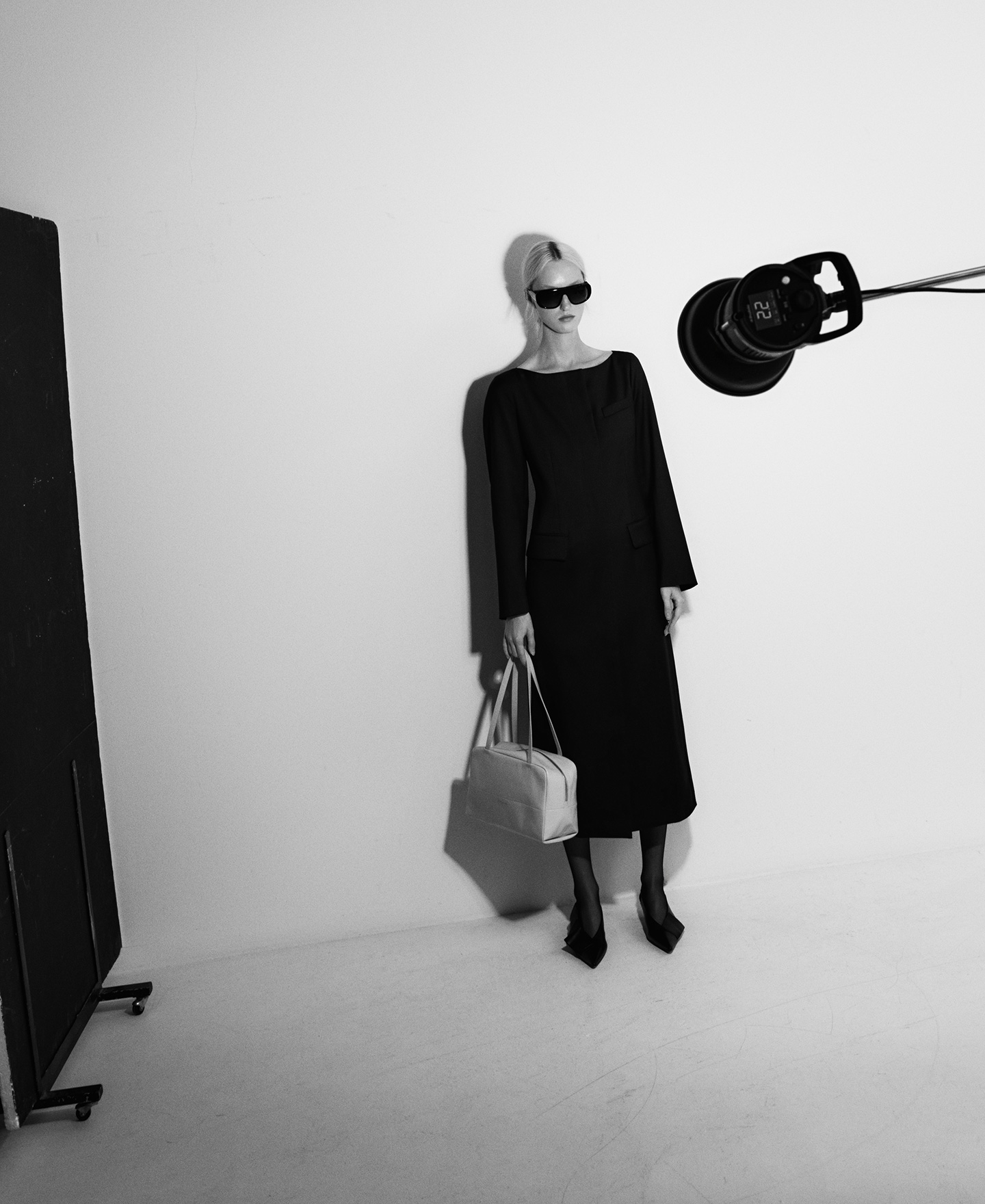 Vestido sastre escote barco mujer image number 3