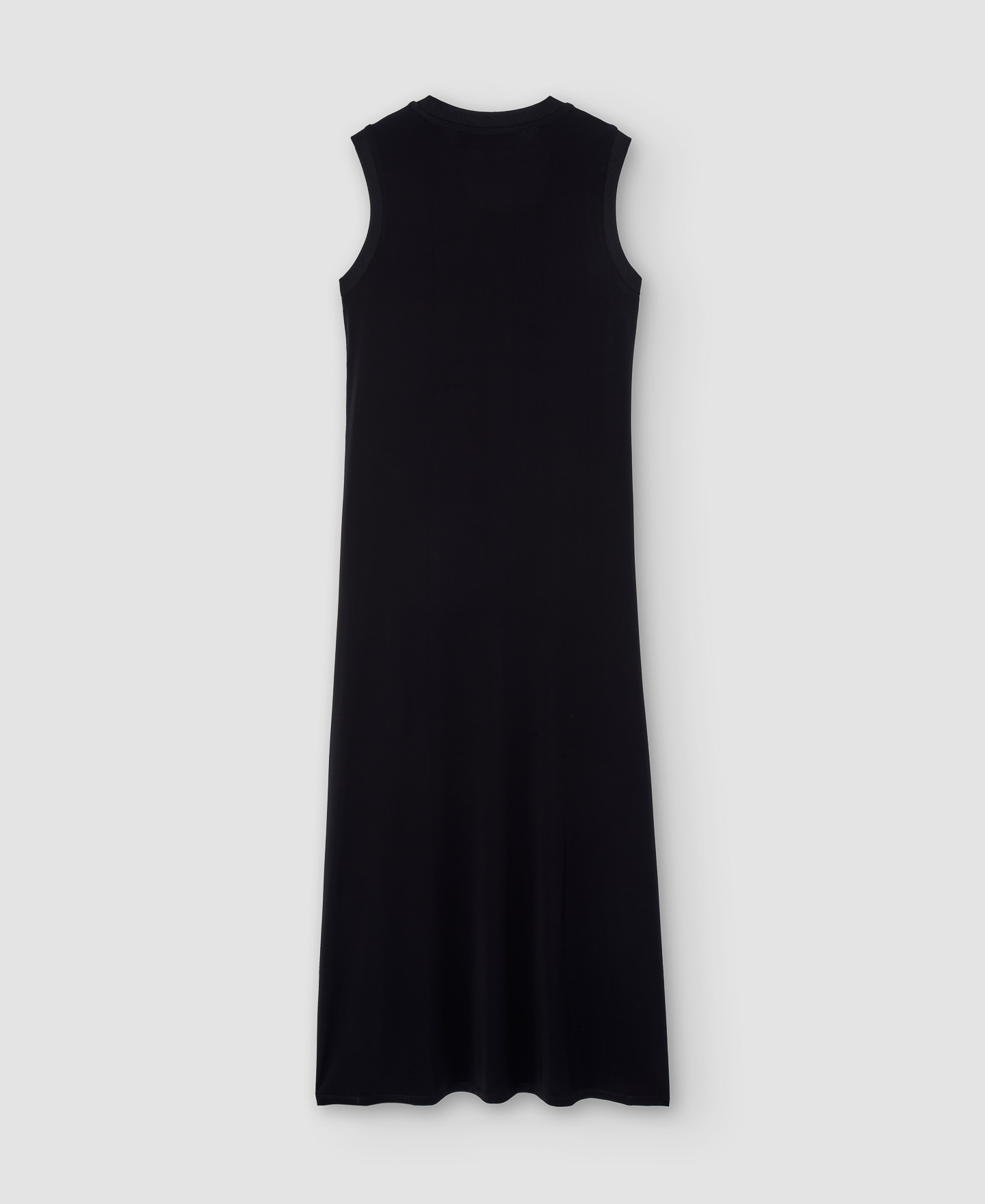Vestido comprido em malha de viscose image number 7