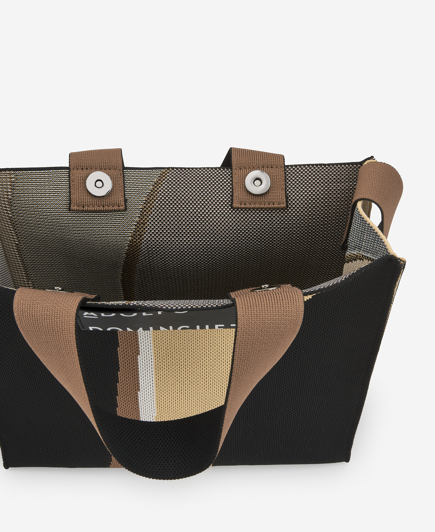 Printed knit medium bag image number 2
