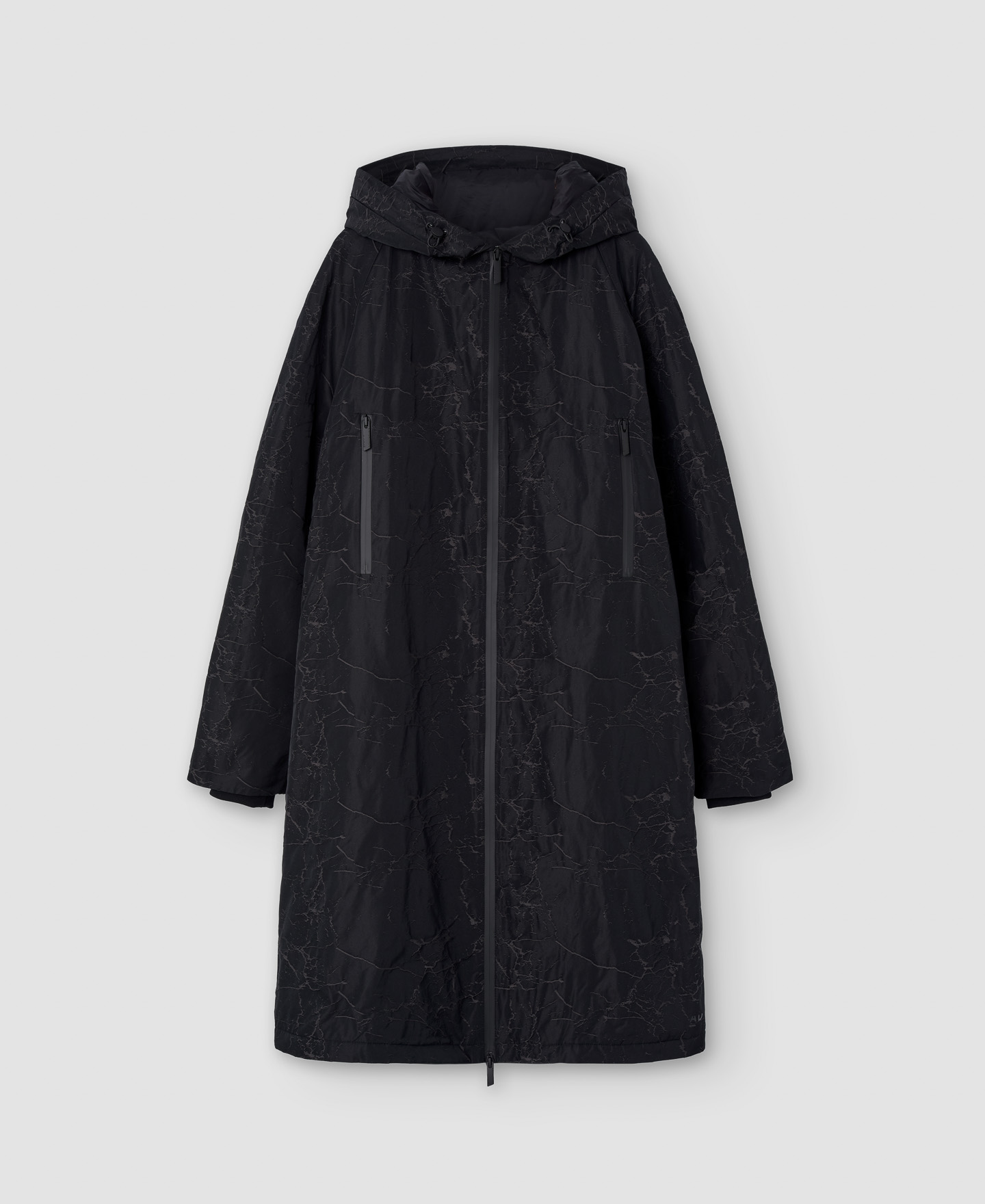 Crackle print parka image number 6