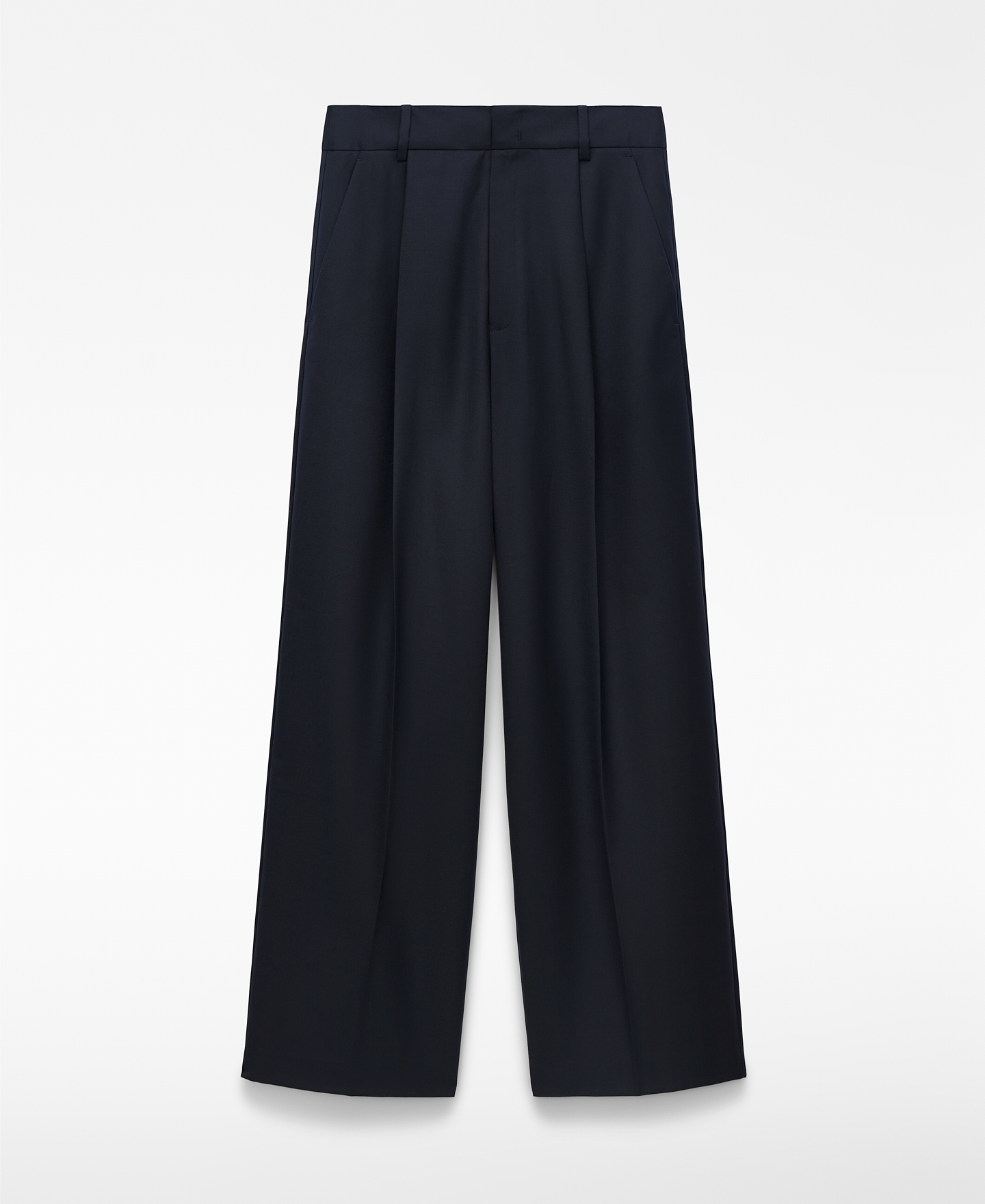 Pleated tailored trousers woman image number 4