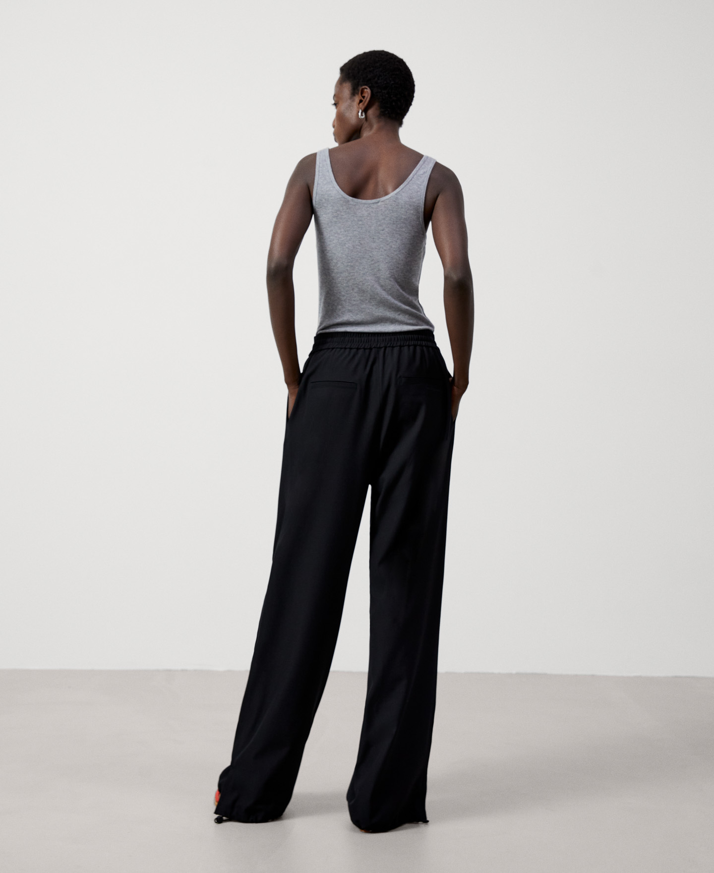 Lyocell tank t-shirt image number 2