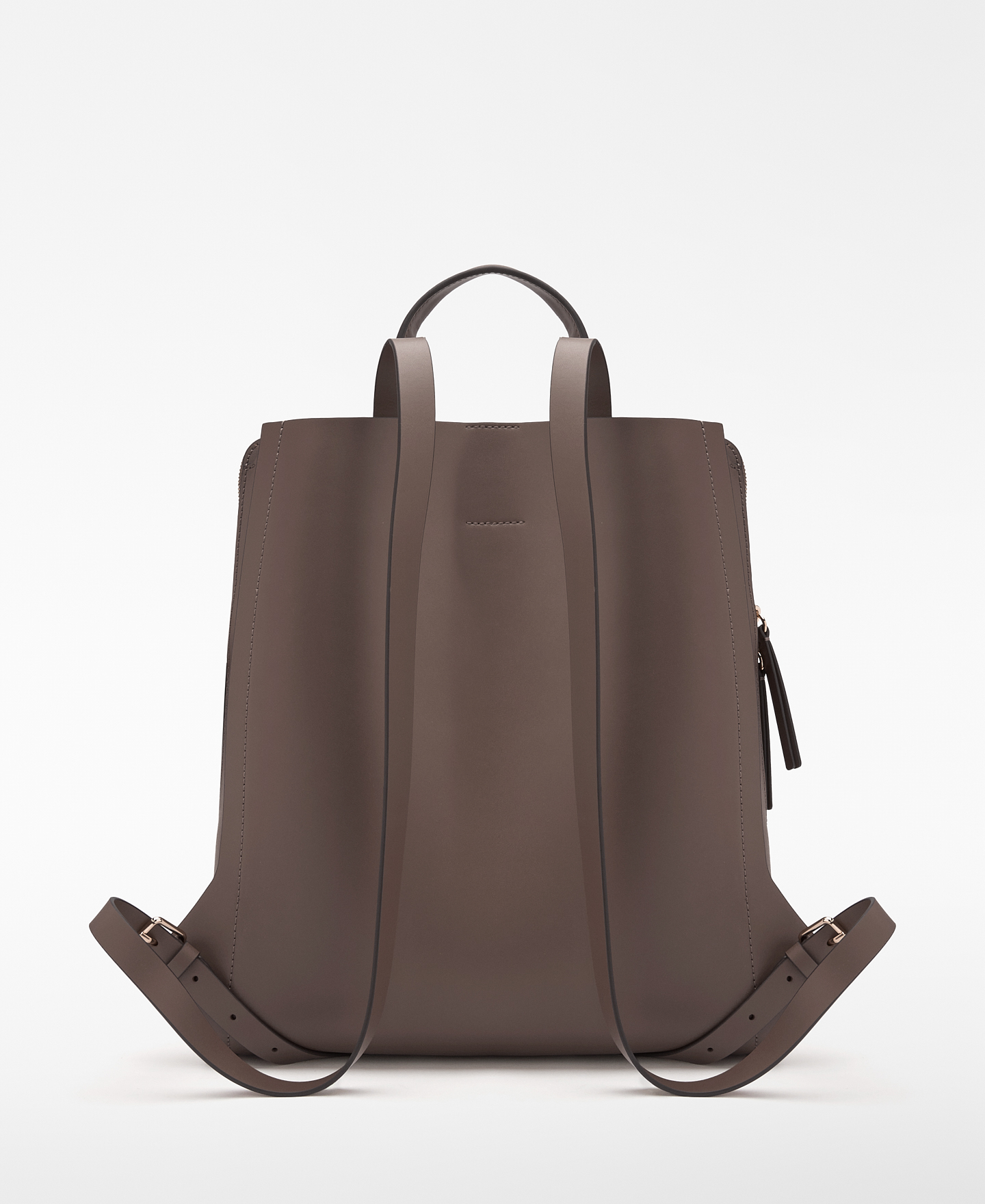 Mica leather backpack image number 1