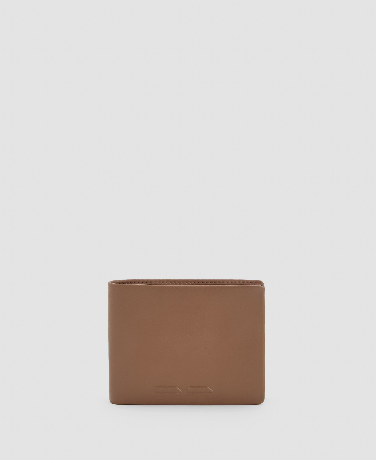 Responsible leather logo wallet image number 0