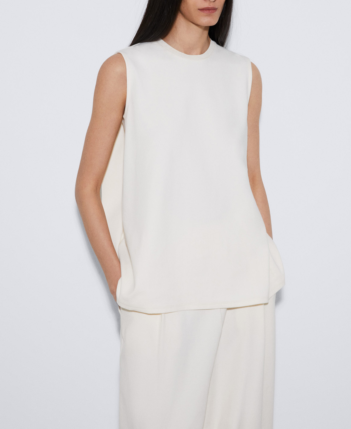 Mercerised cotton T-shirt image number 0