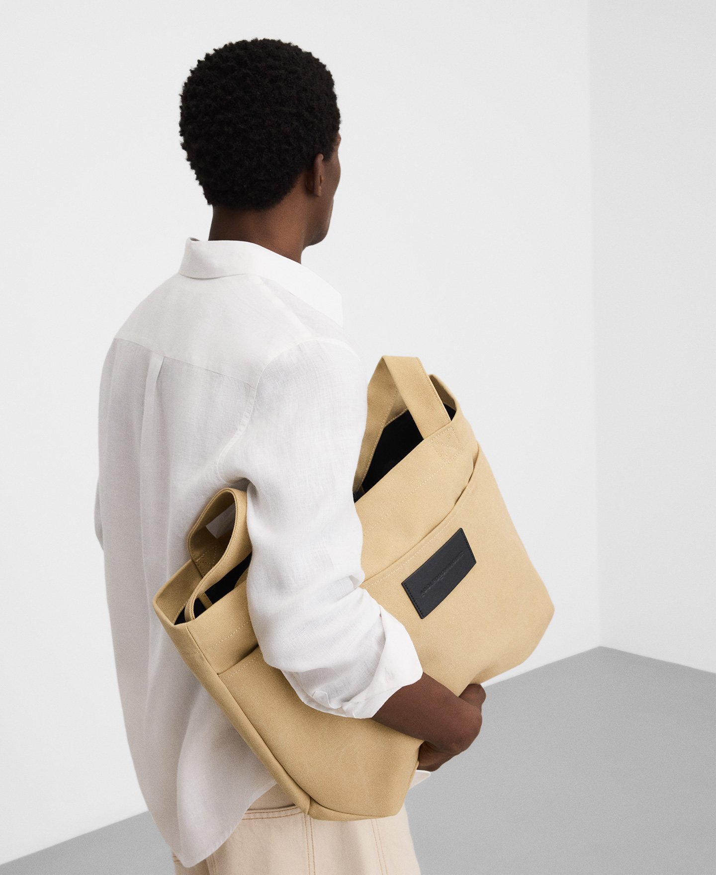 Shopper grande tejido image number 4