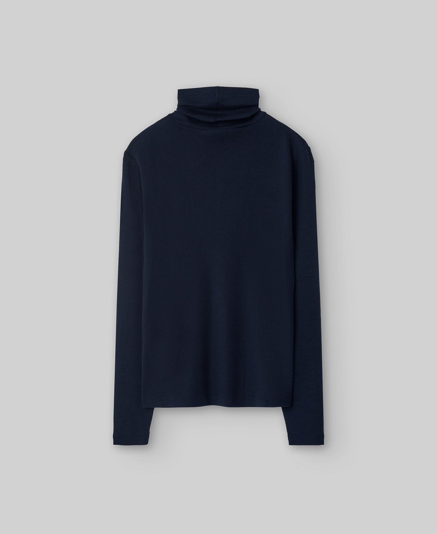 High neck merino wool T-shirt woman image number 5