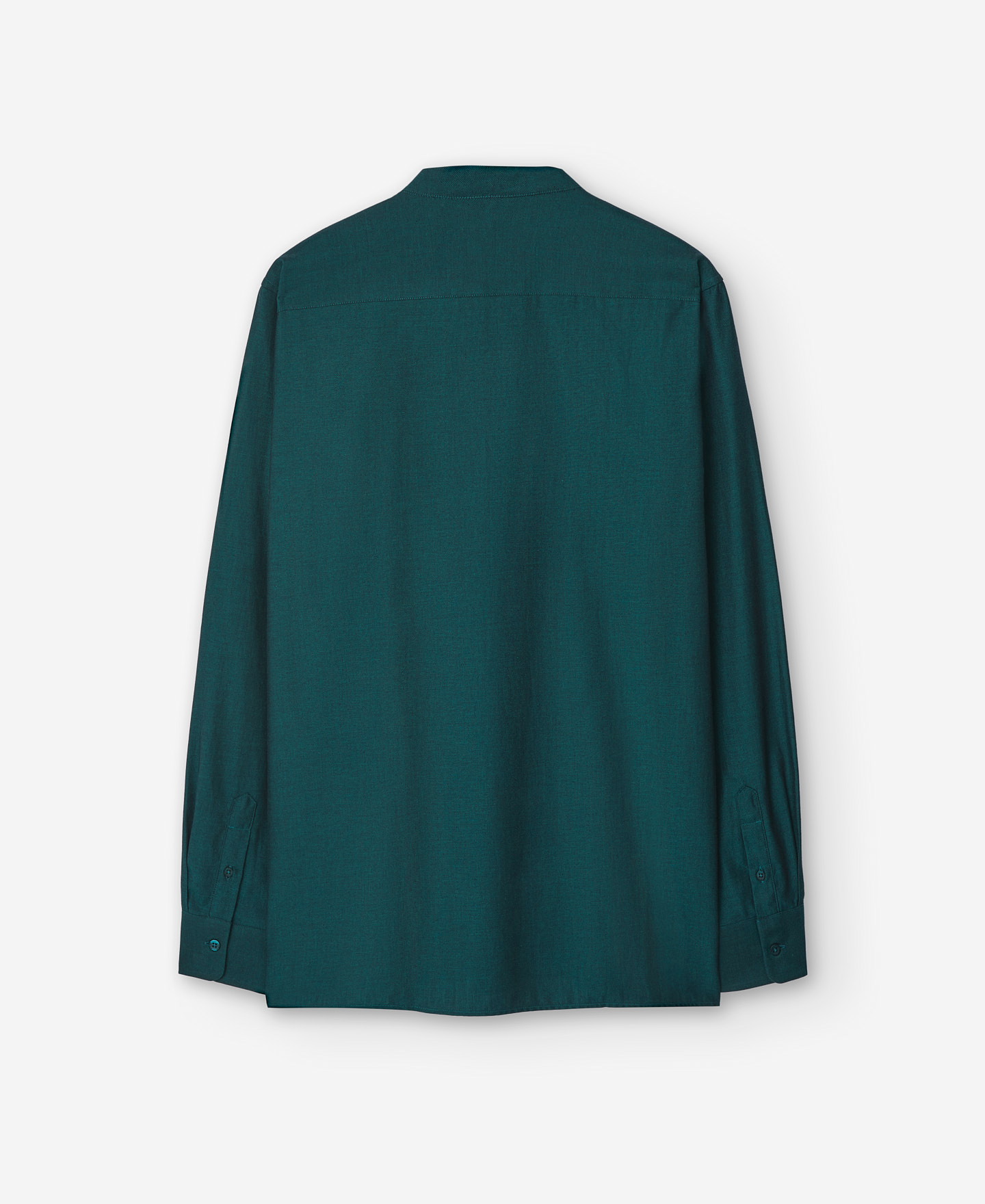 Camisa cuello Mao en algodón para hombre image number 5