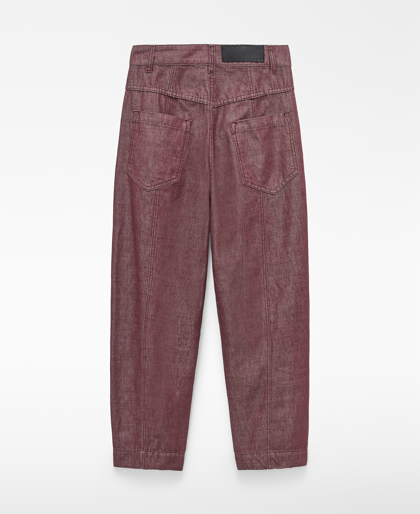 Pantal&oacute;n barrel fit denim image number 5