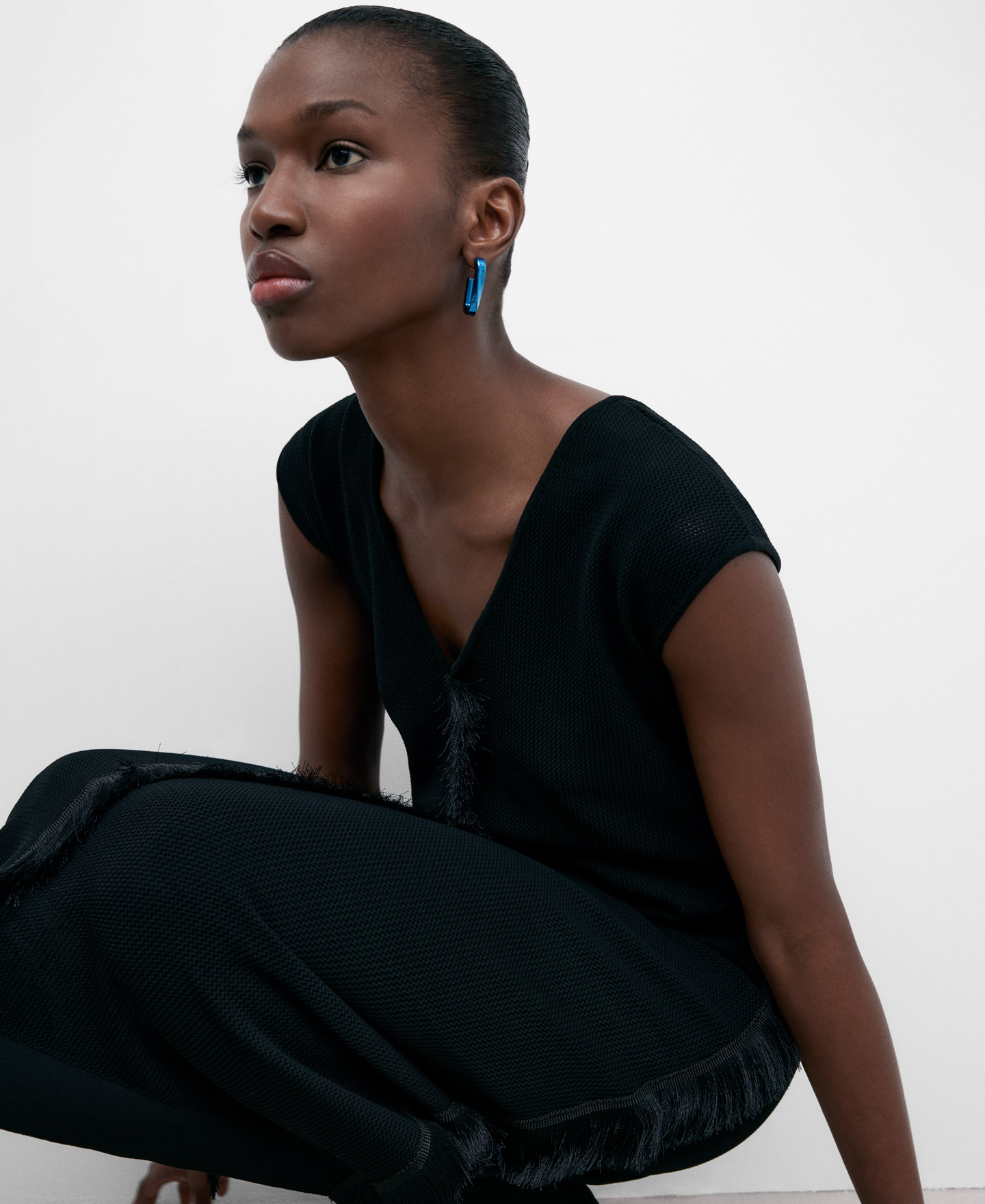 Women's Giro blue earrings image number 3