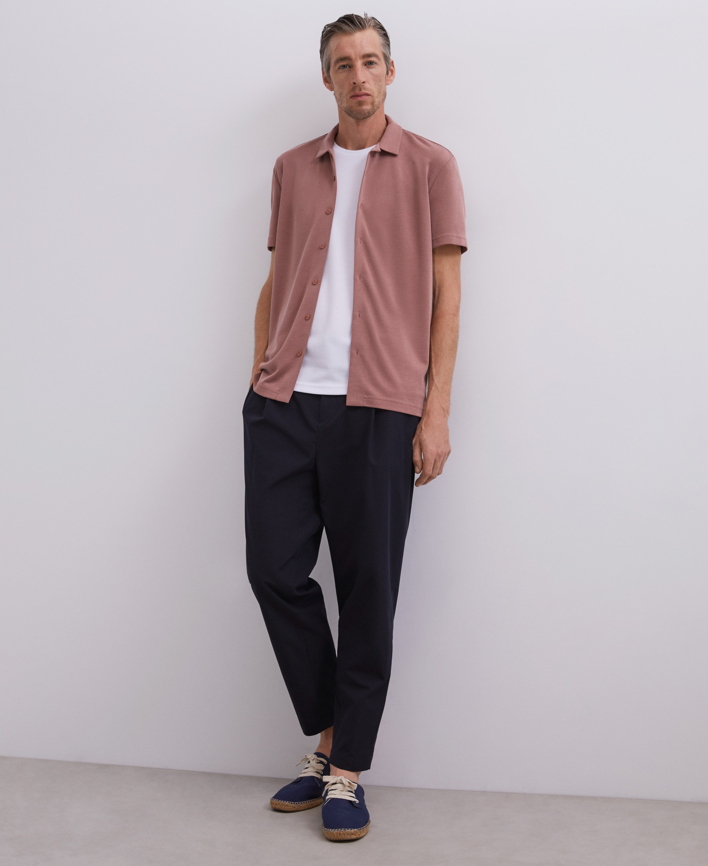 Camisa blanca en modal image number 3