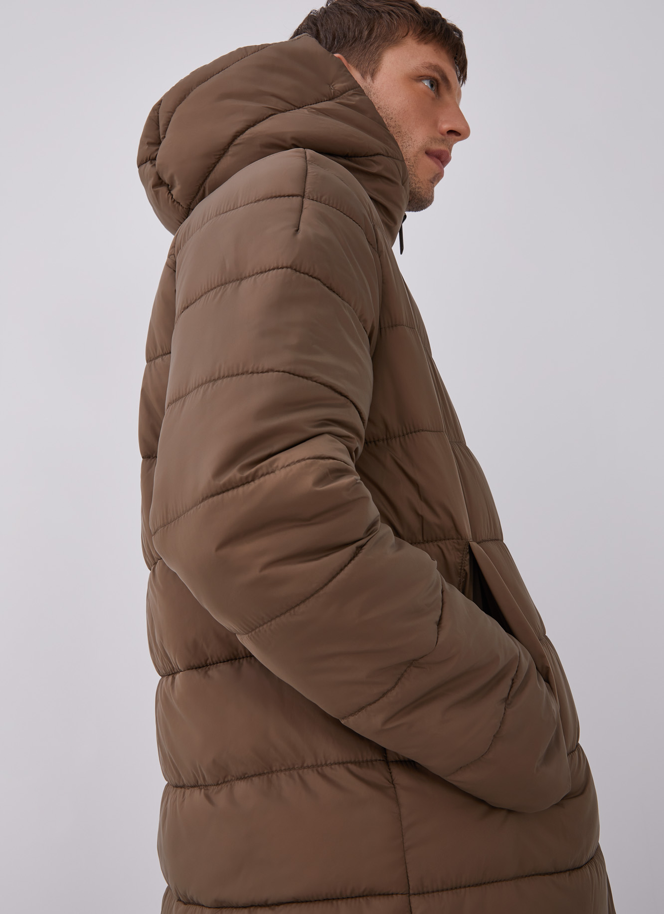 Reversible parka with hood image number 3