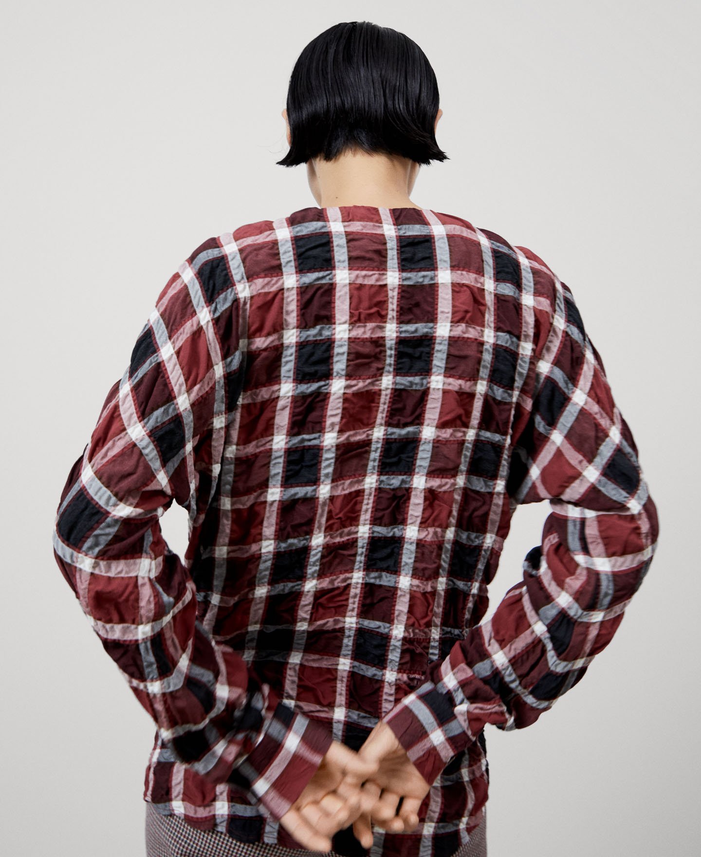 Long sleeve viscose T-shirt image number 2