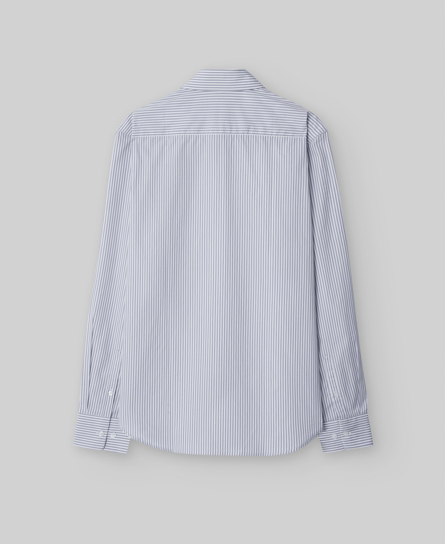 Camisa rayas verticales algod&oacute;n hombre image number 5