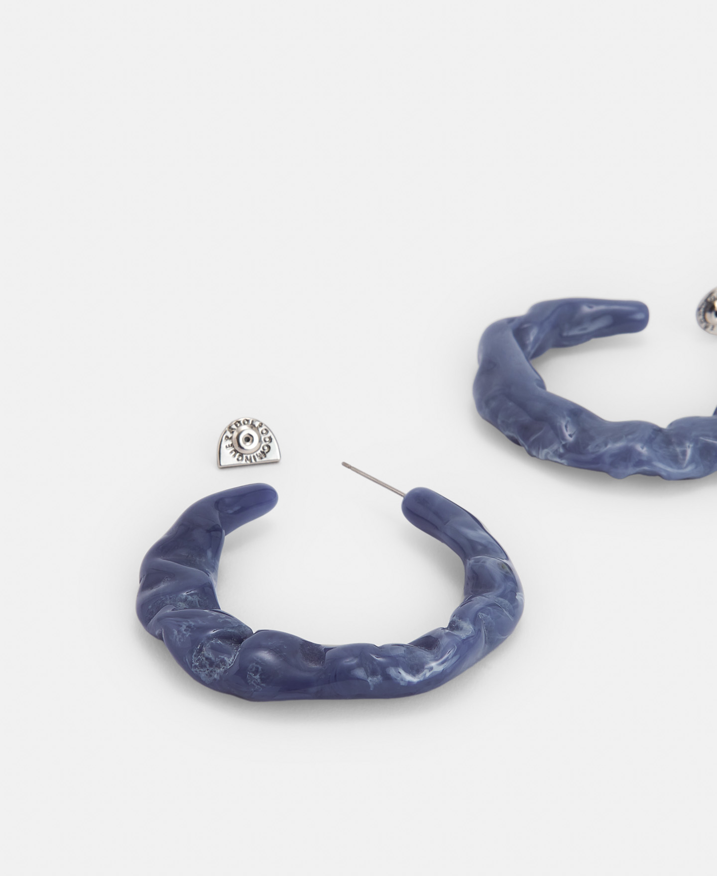 Pendientes aro en resina image number 1