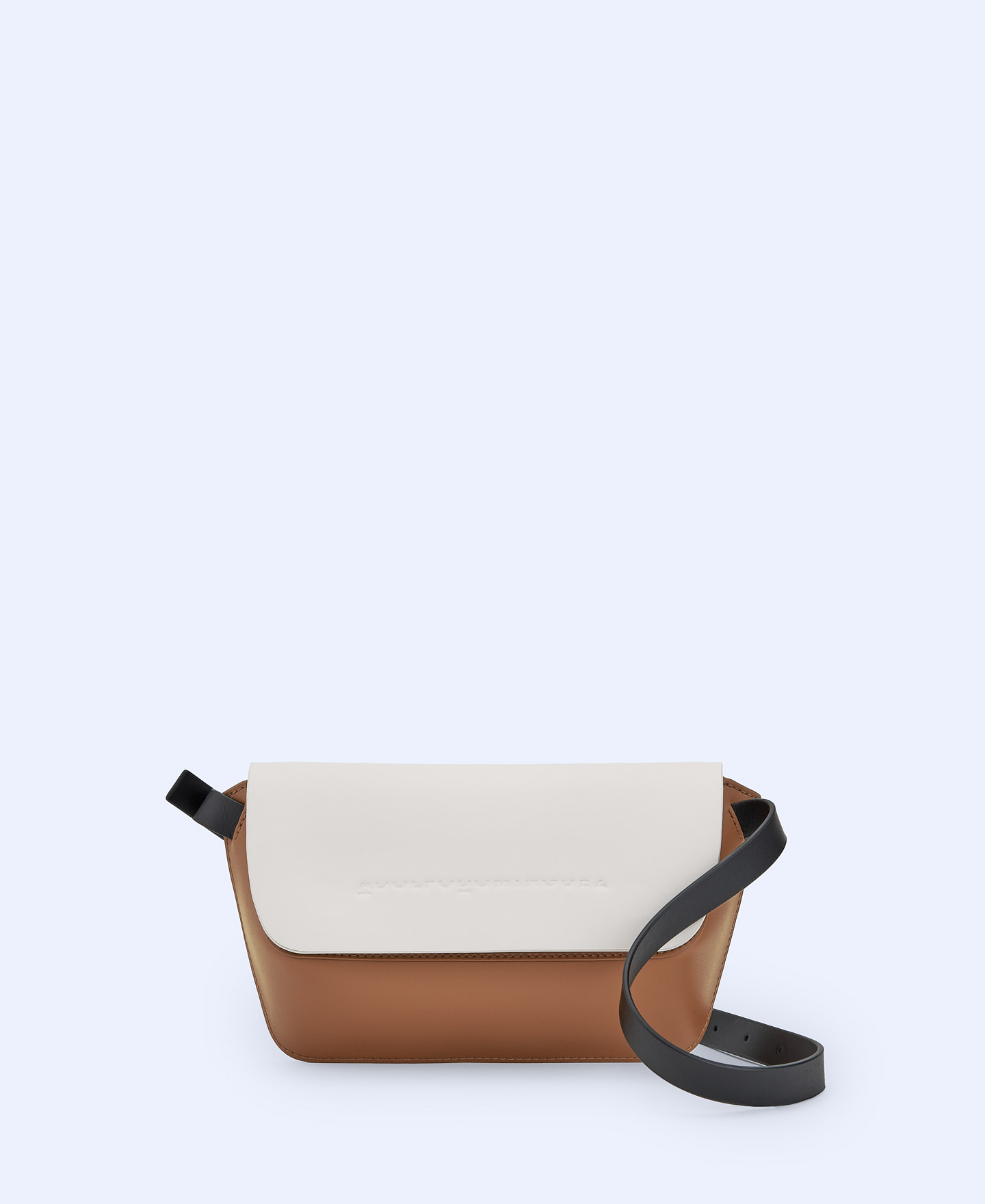 Three-colour vachetta leather belt bag image number 0
