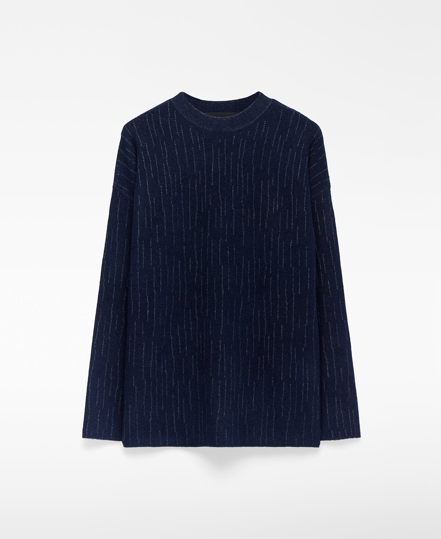 Knit striped sweater man image number 4