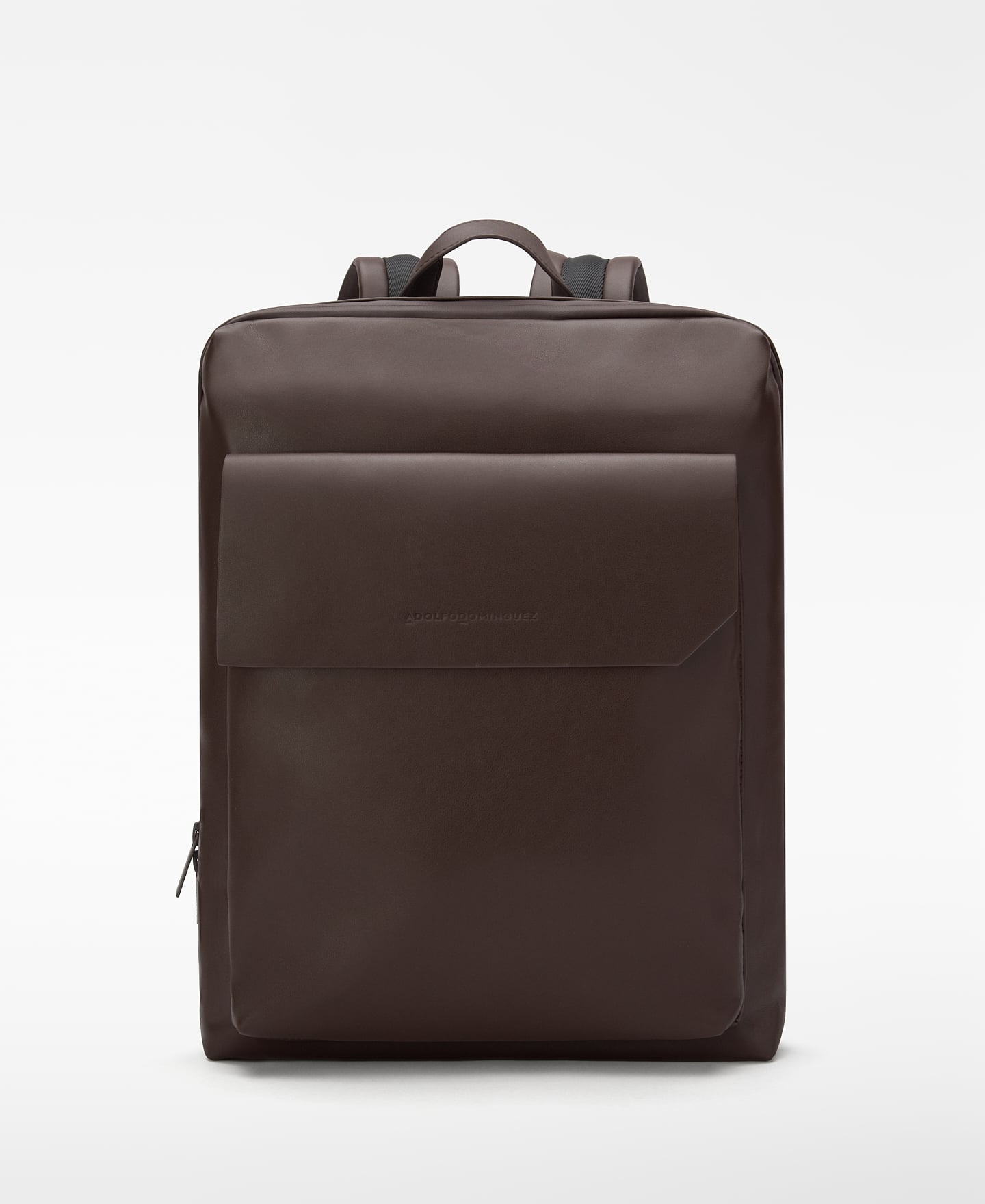 Leather-Non-Leather compact backpack image number 0