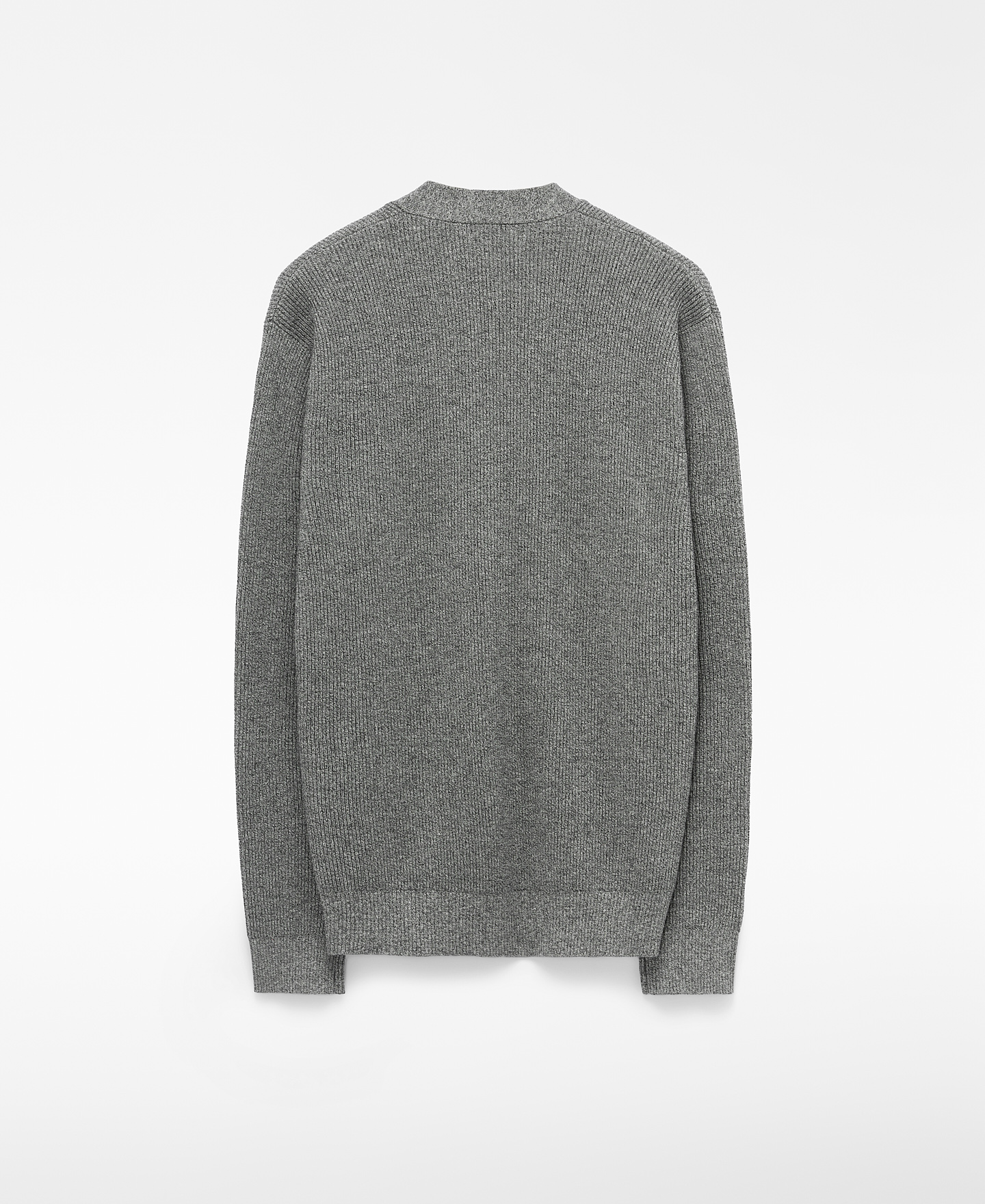 Organic cotton ribbed sweater image number 7