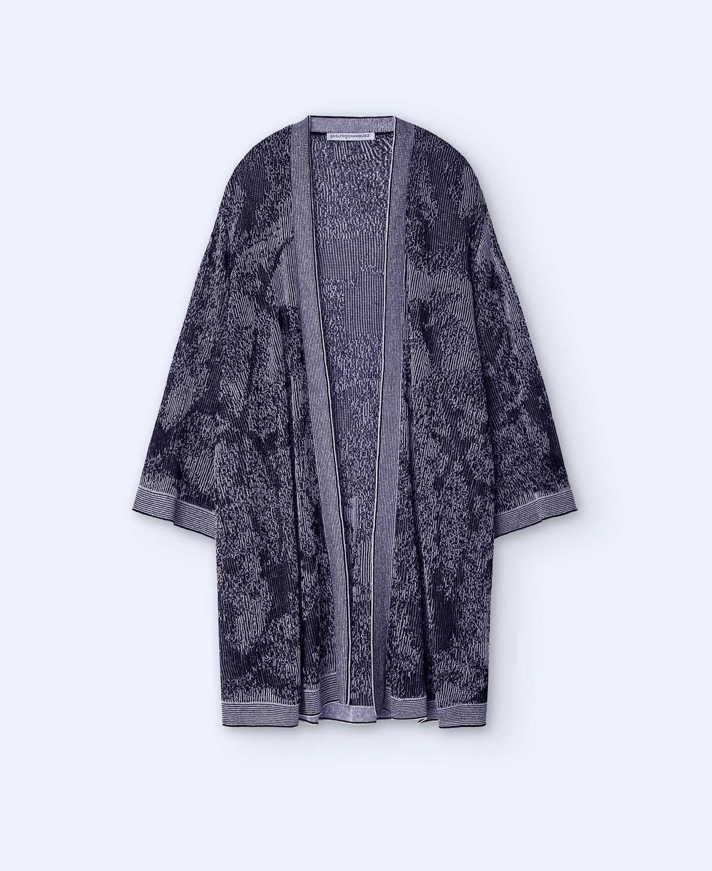 Cotton and linen kimono jacket image number 6
