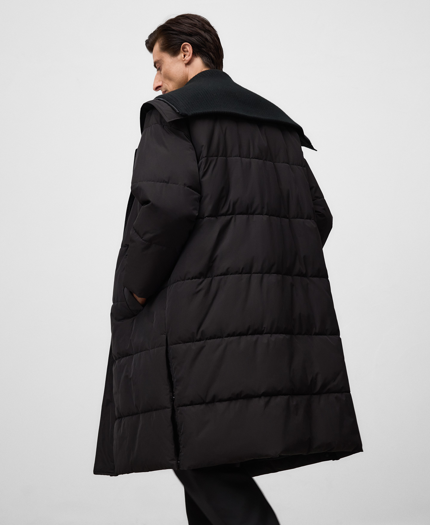 Manteau oversize matelassé pour homme image number 2