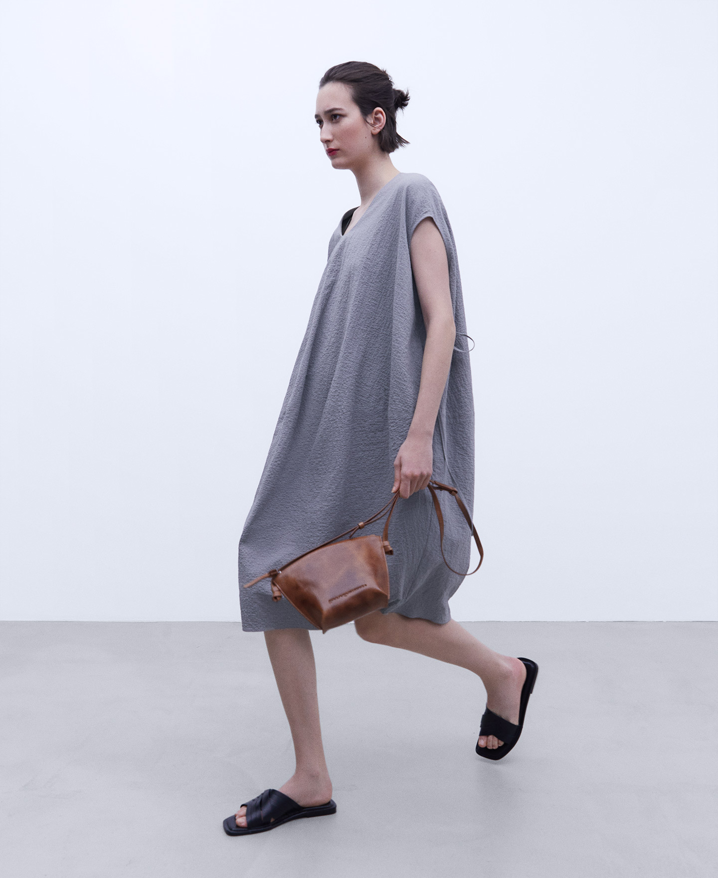 Ethical cotton balloon dress image number 1