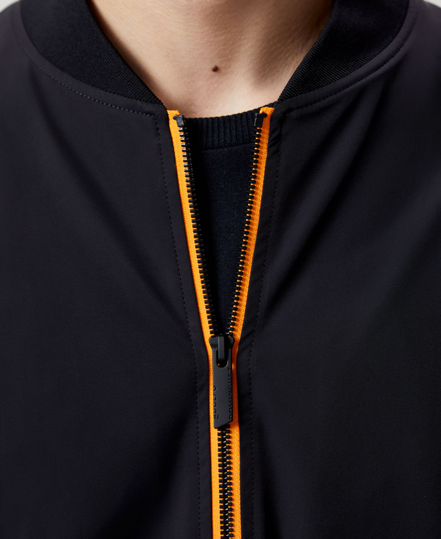 Nylon bomber with backpack image number 3