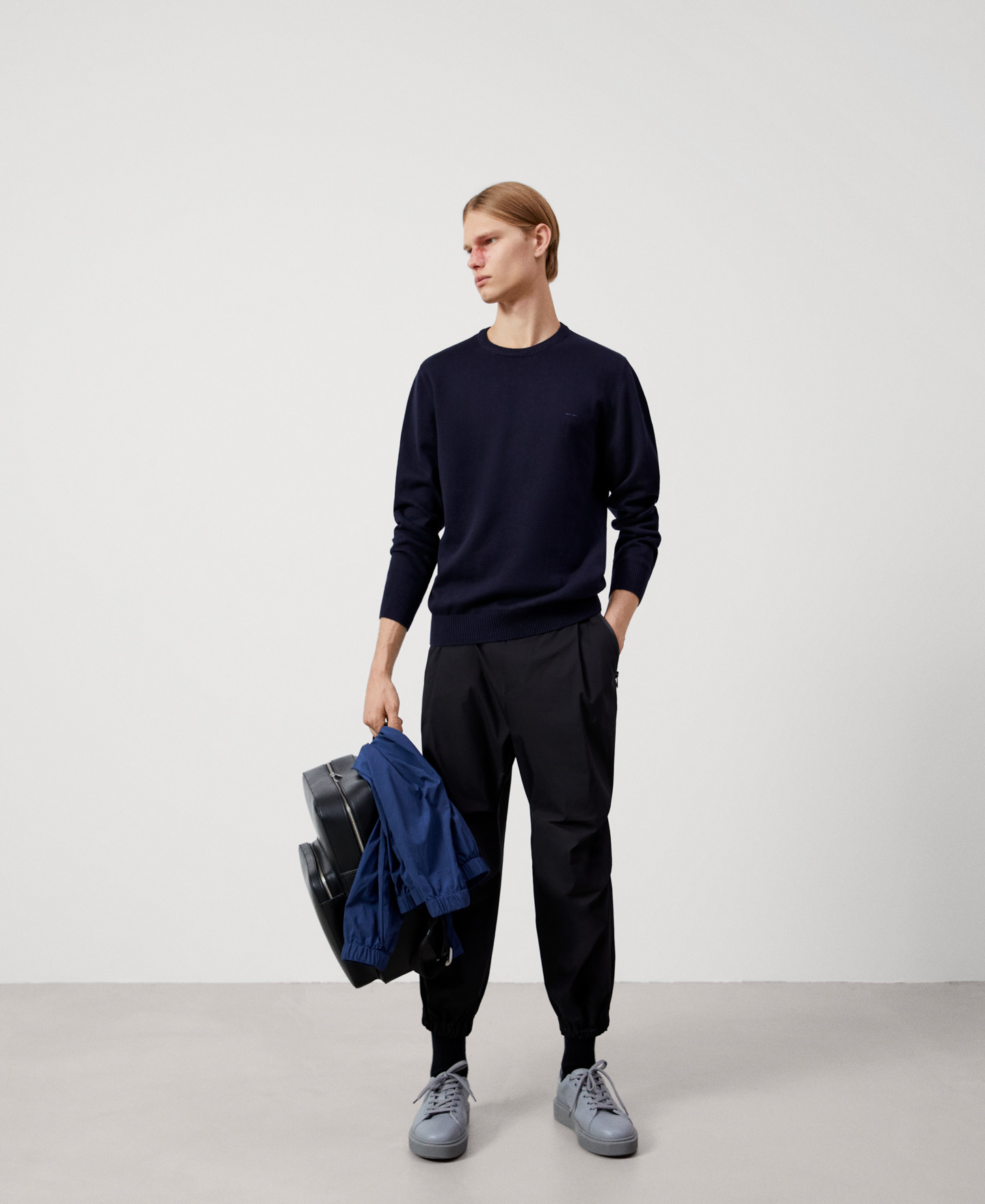 Cotton and wool sweater image number 1