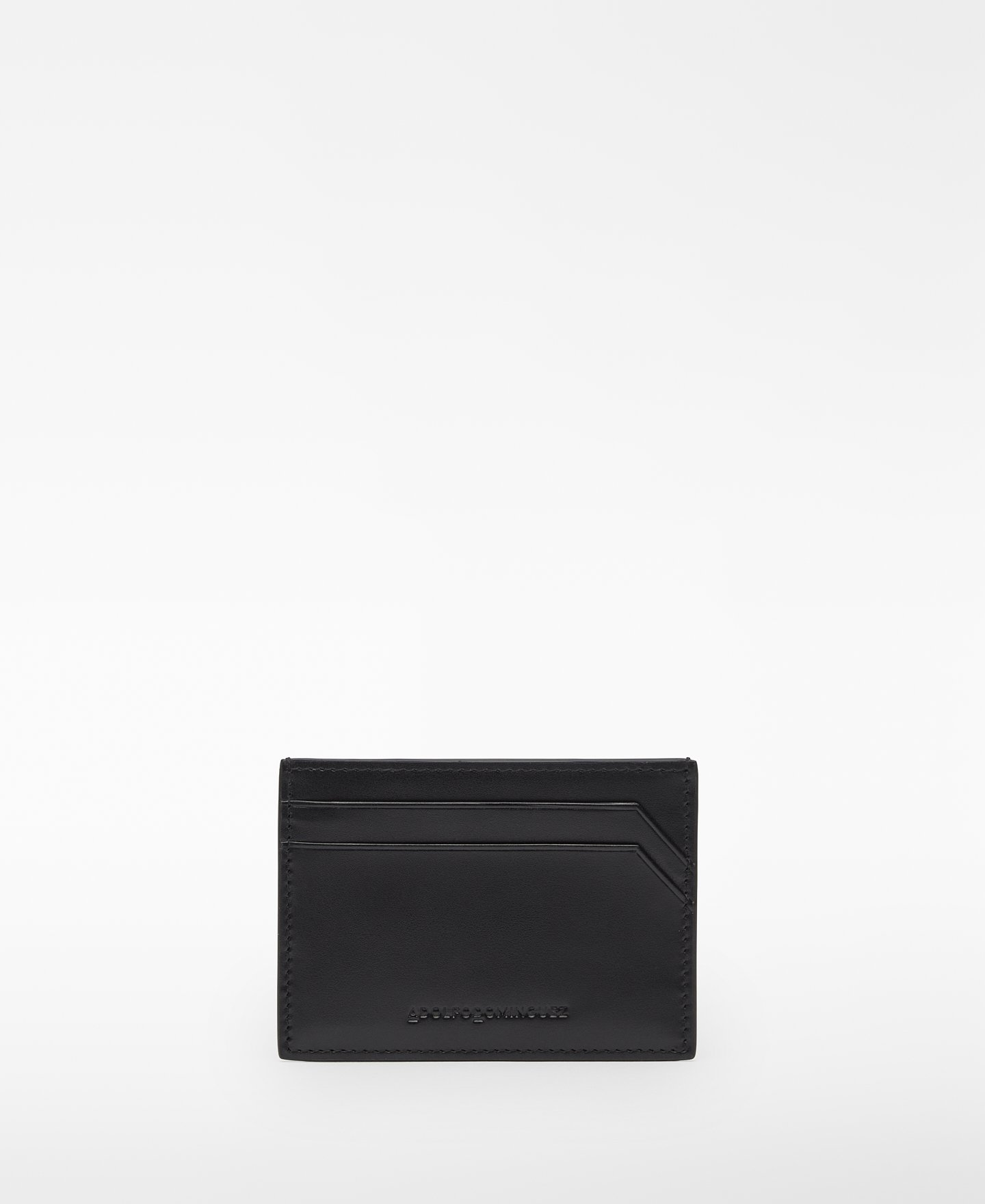 Braided leather card holder image number 0