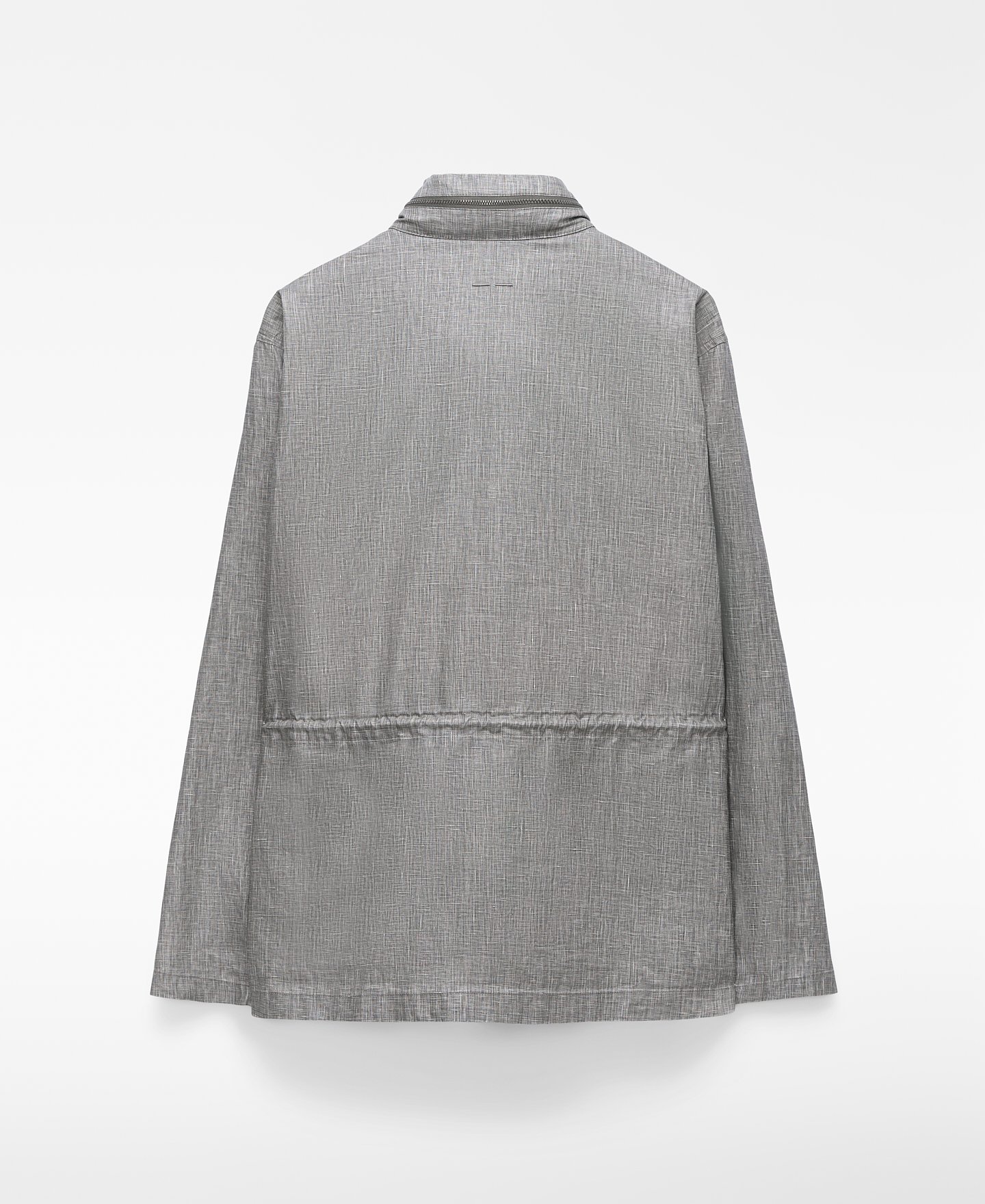 Waxed linen safari jacket image number 1