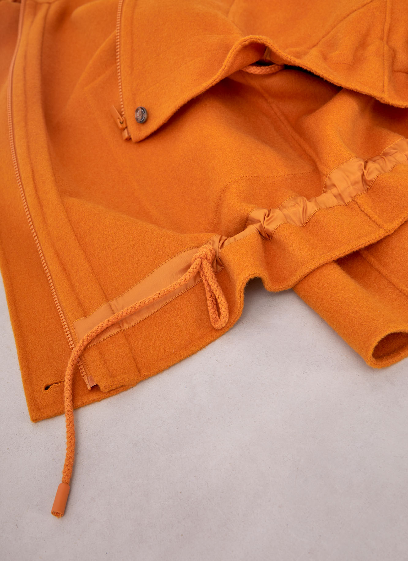 Short coat with chimney collar image number 3