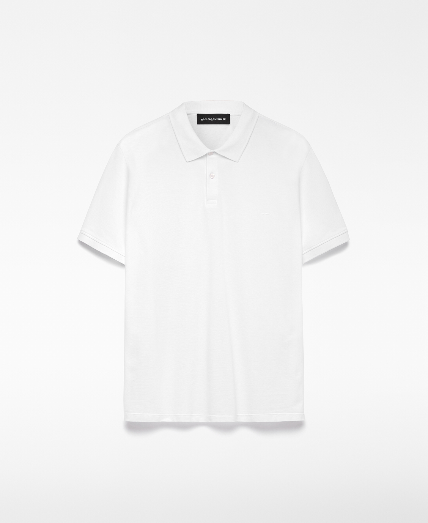 Organic cotton piqué polo shirt man image number 4