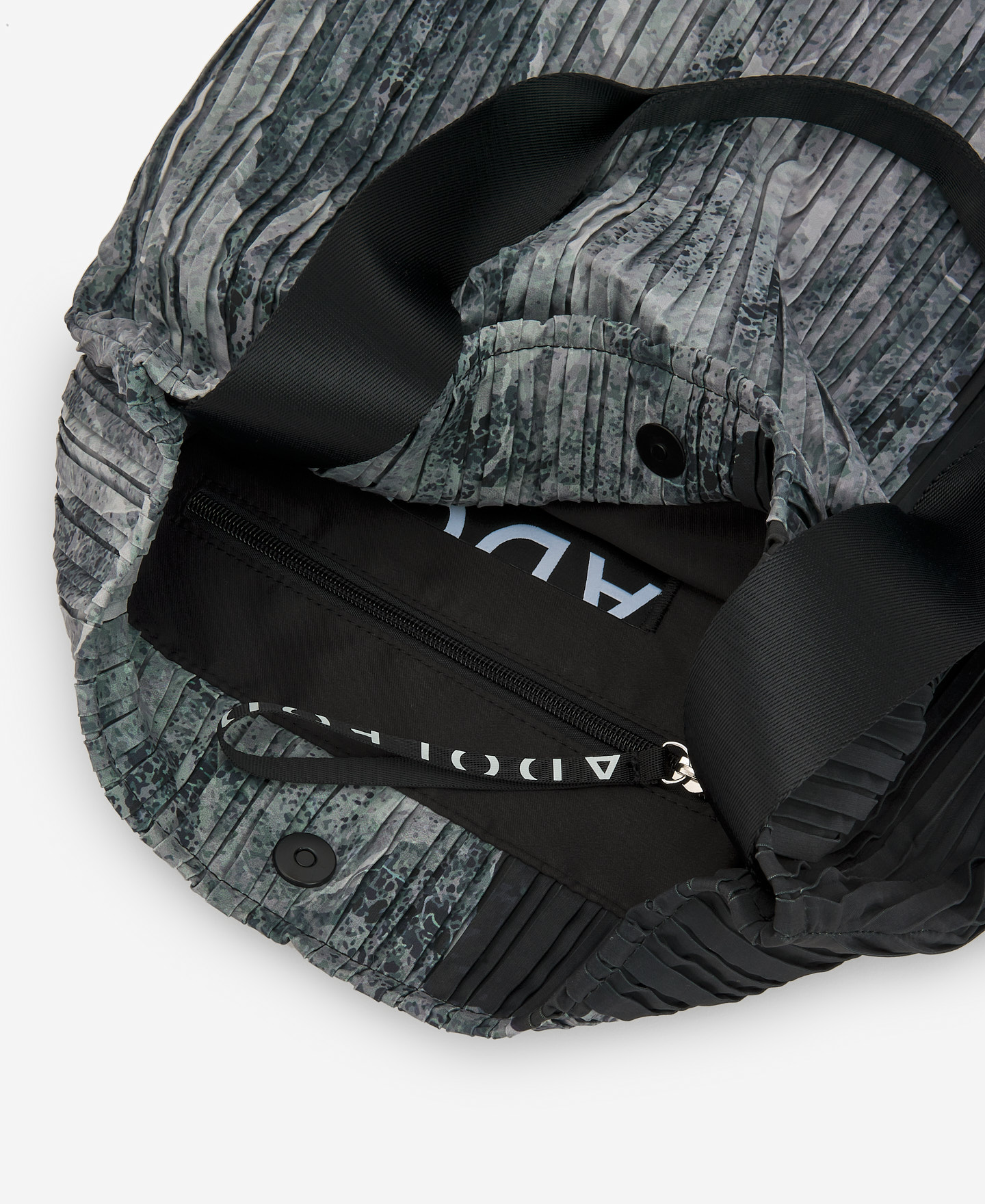 Recycled crinkle vertical shopper image number 3