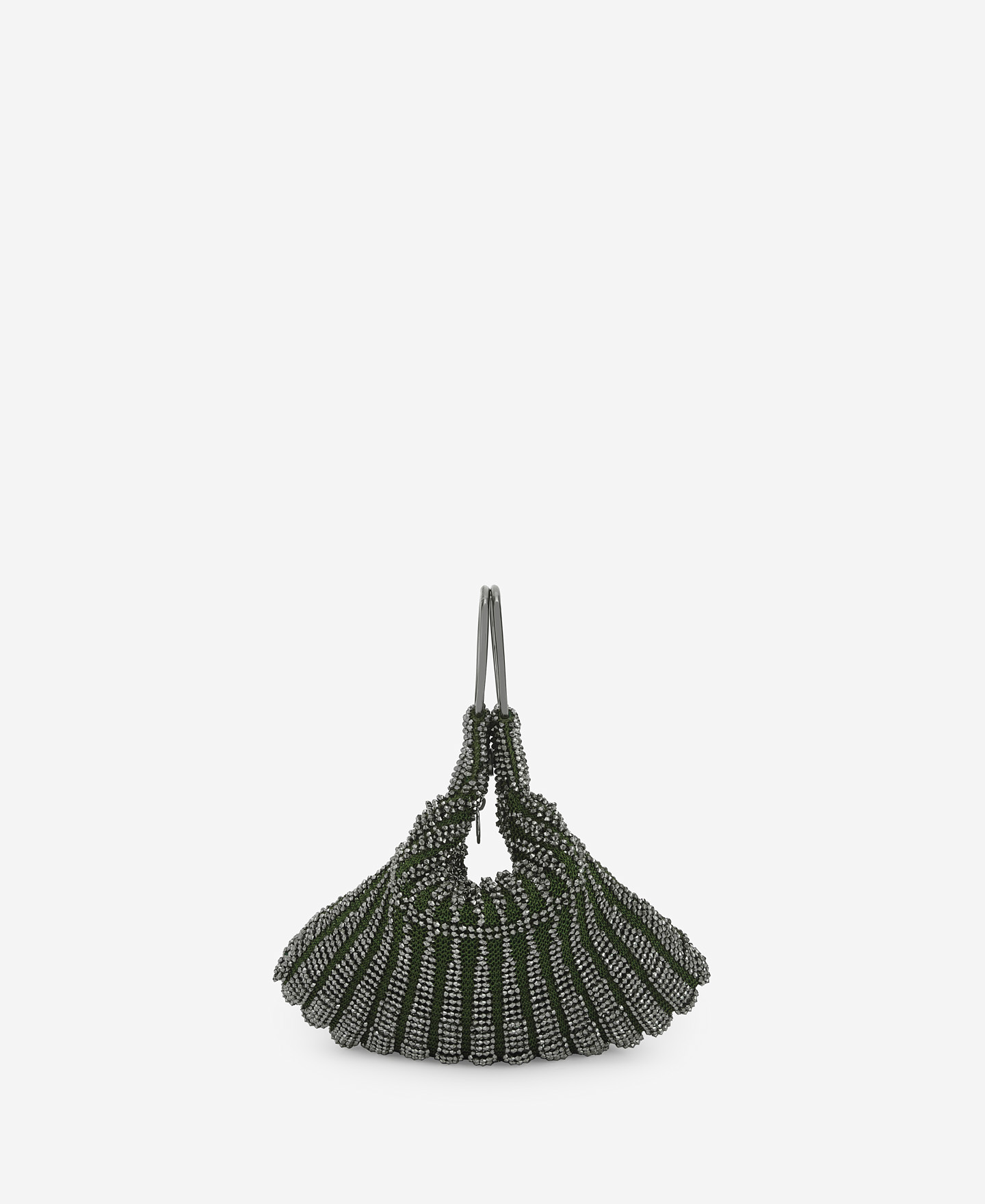 Clutch verde botella para mujer image number 0