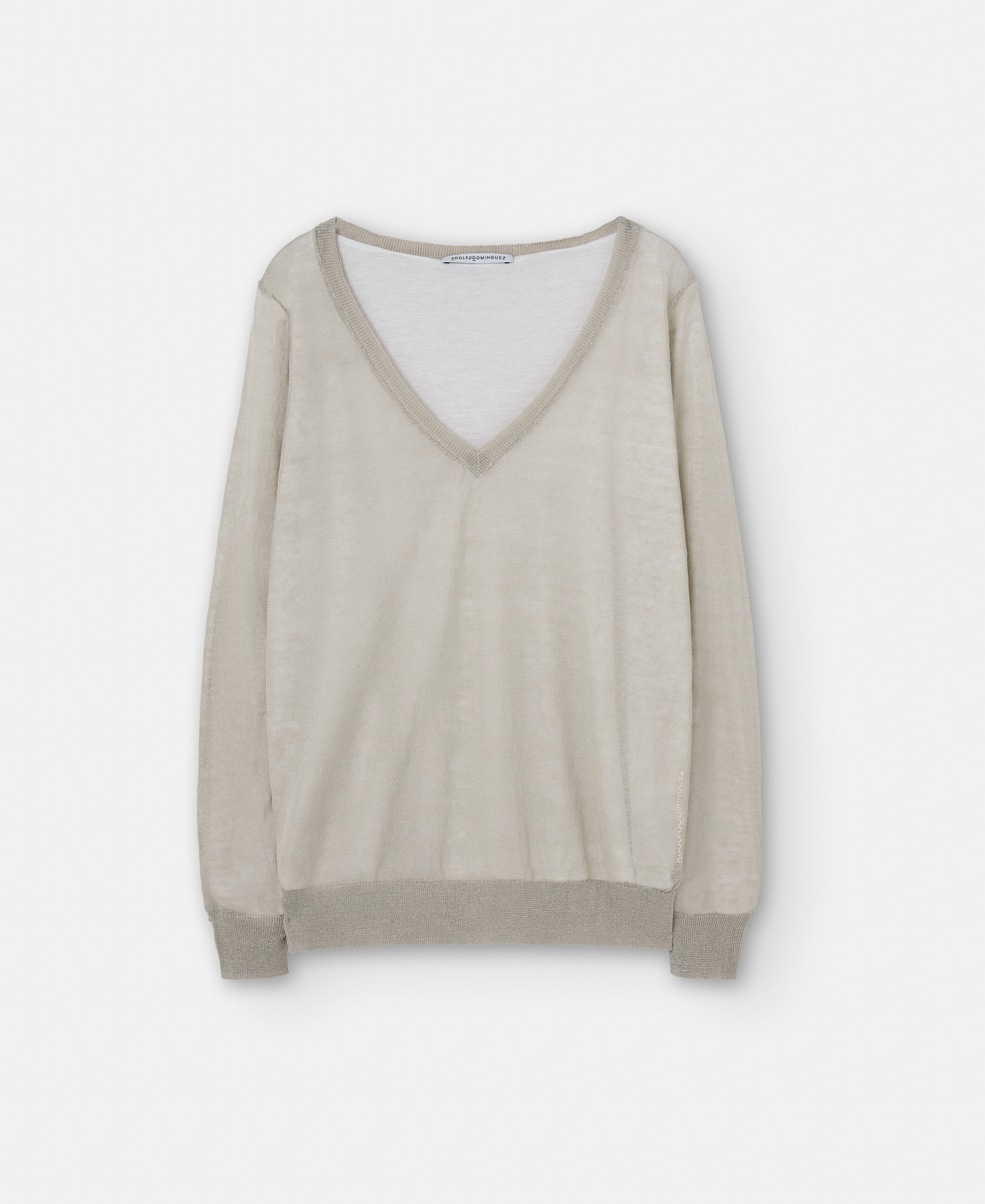 Fine linen sweater image number 4