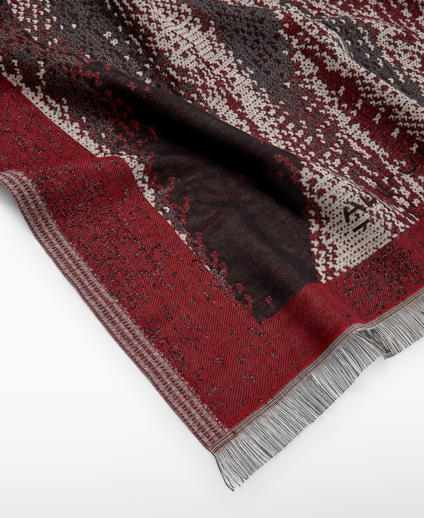 Chal estampado jacquard algod&oacute;n org&aacute;nico image number 2