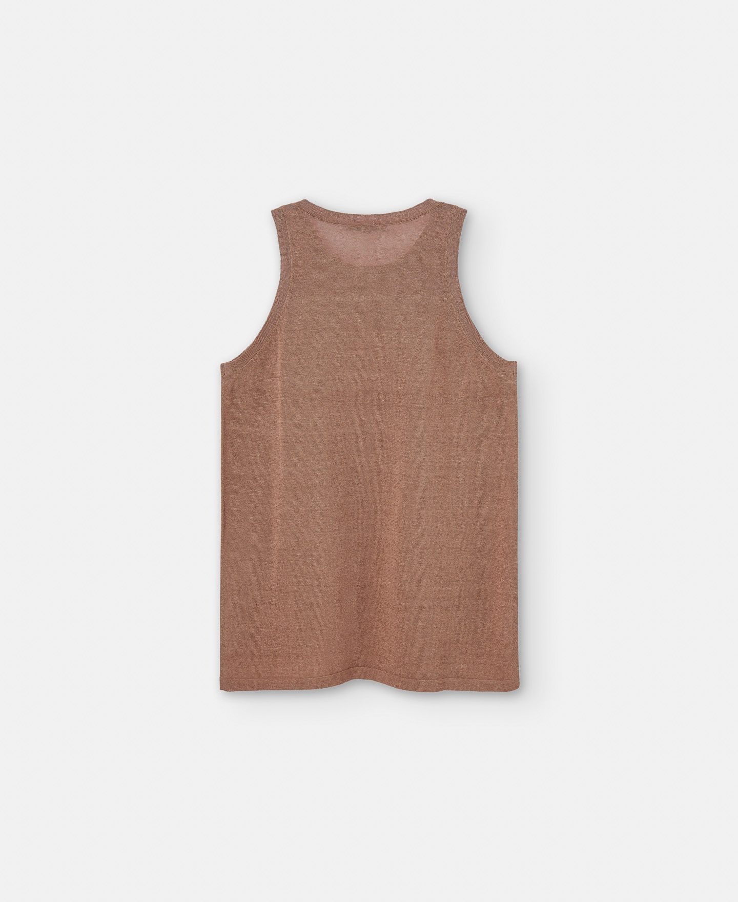 Linen knit halter top image number 5