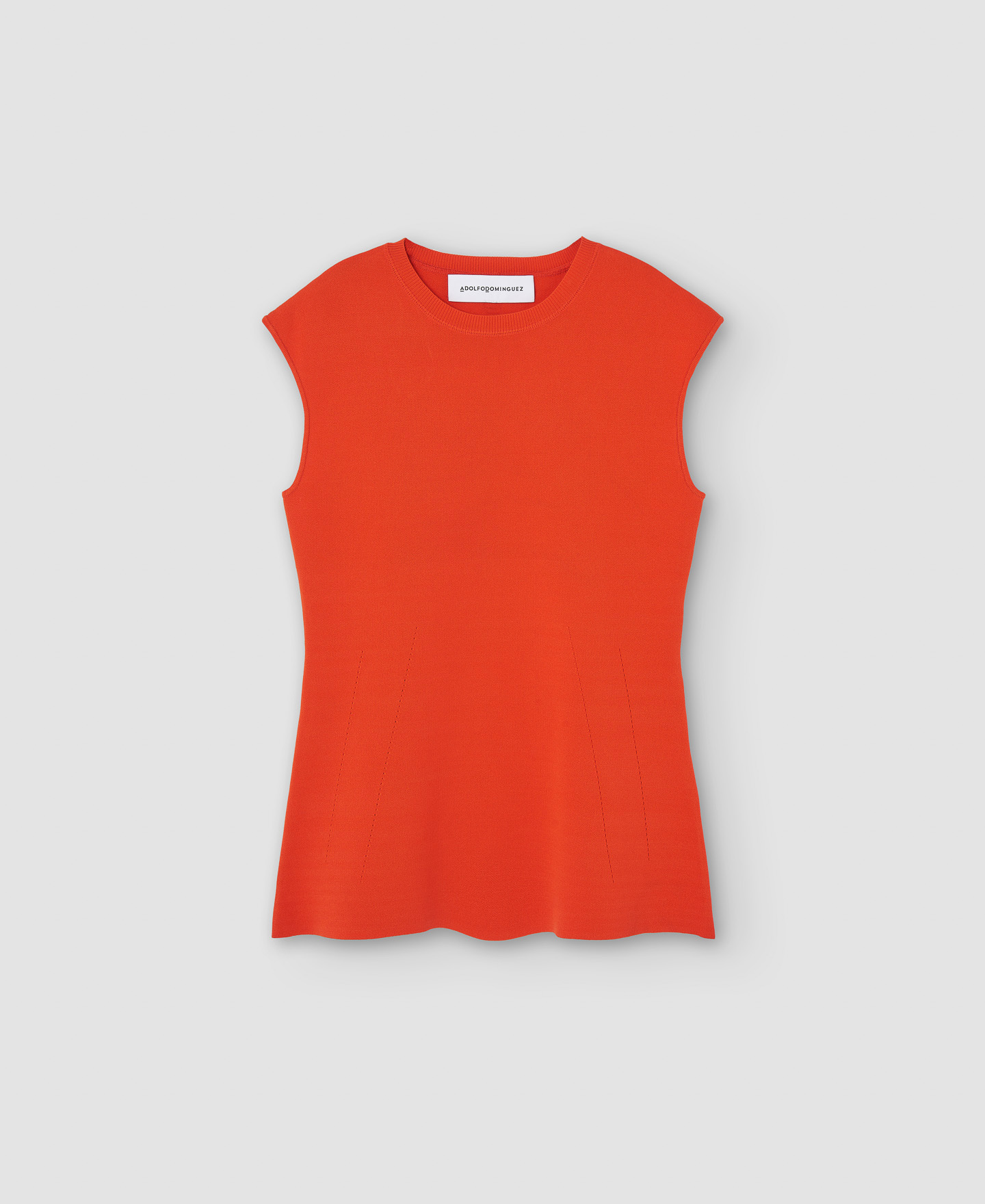 Top peplum en nailon reciclado image number 4