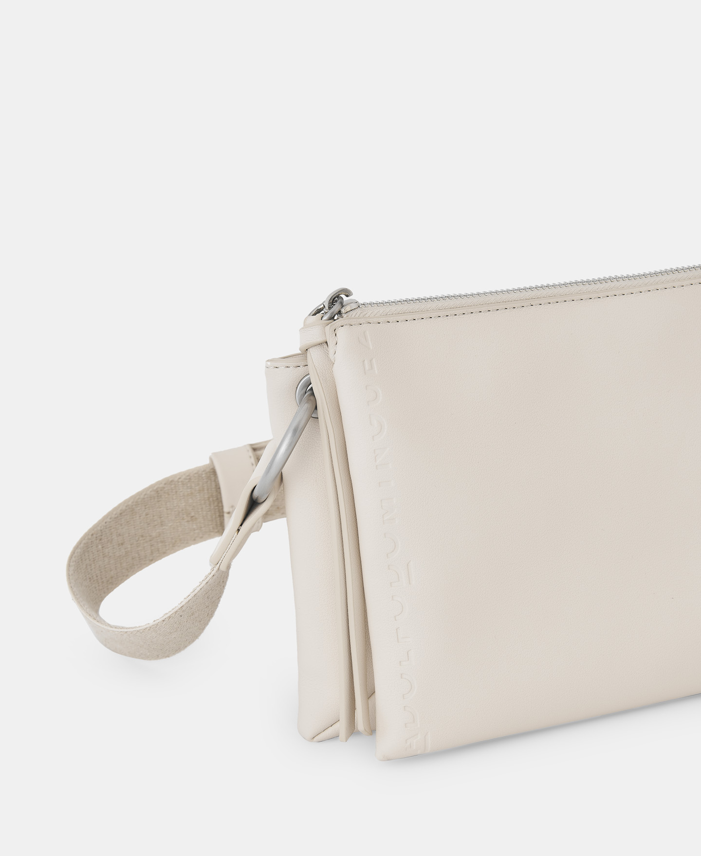 Faux leather medium shoulder bag image number 1