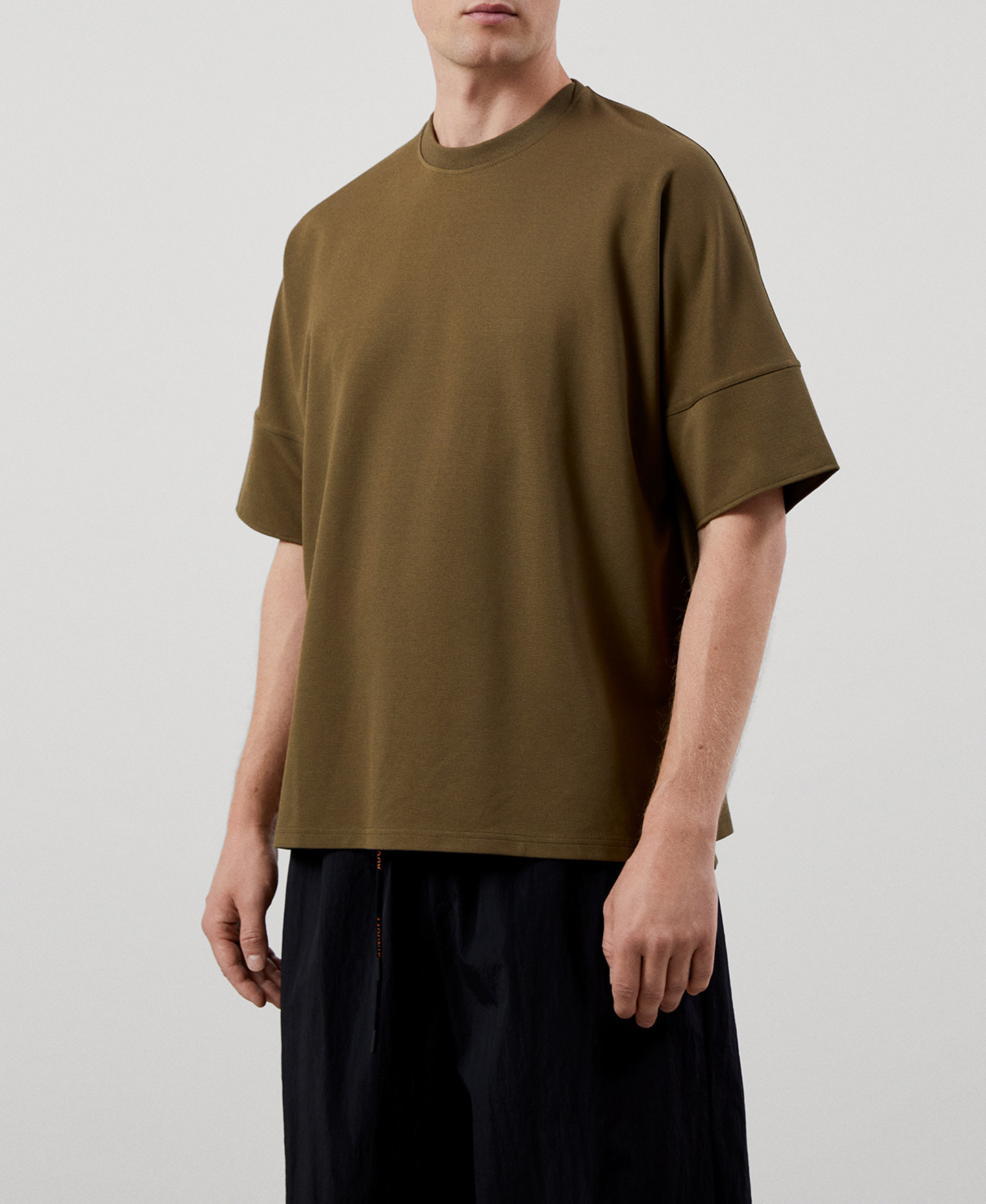 Camiseta oversize en viscosa image number 0