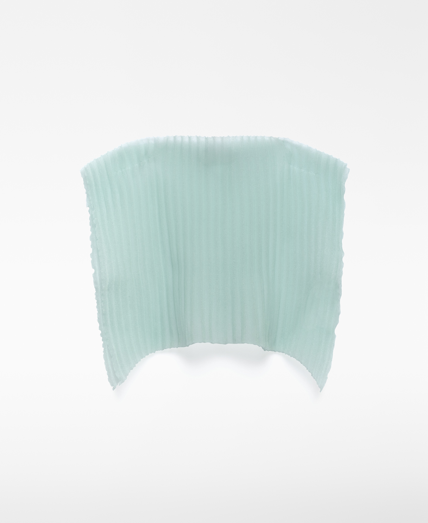 Top plissado transparente image number 5