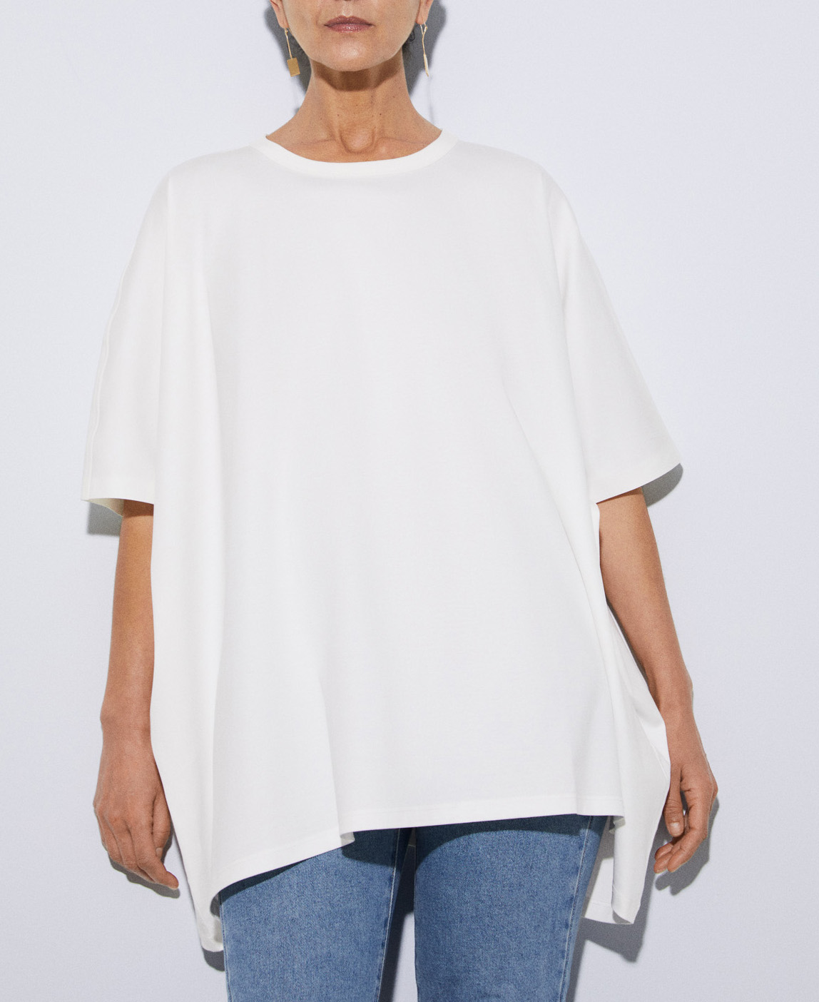 Oversize T-shirt in organic cotton image number 0
